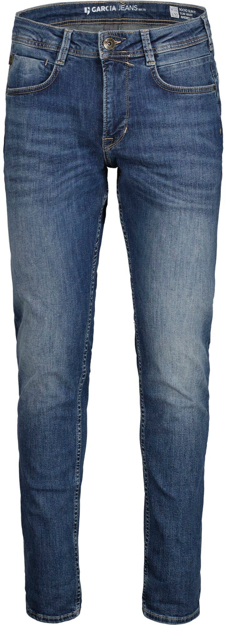 medium 5-Pocket-Jeans verschiedenen used Rocko in Waschungen Garcia
