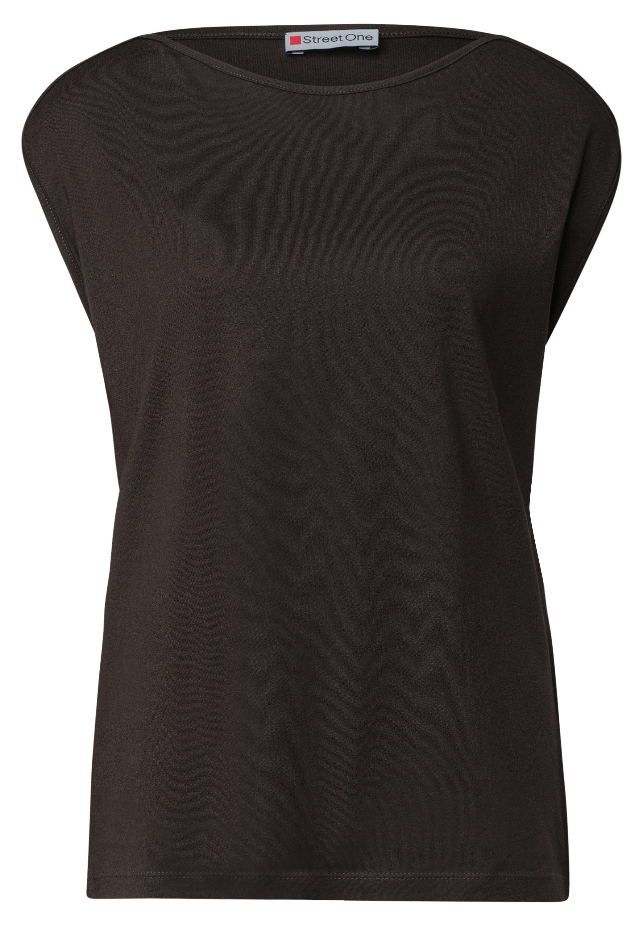 STREET ONE T-Shirt mit U-Boot-Ausschnitt – Bild 4 von 5