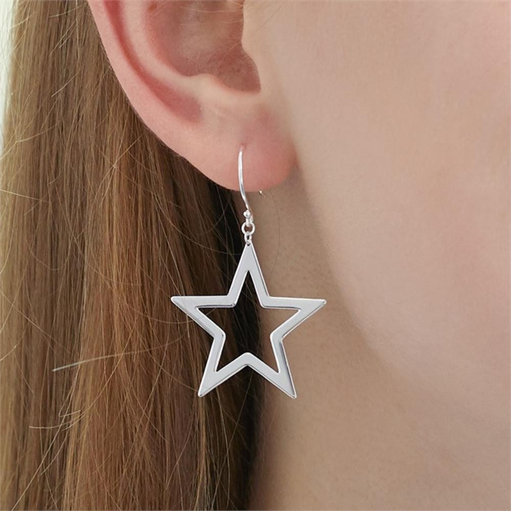 Elli Stern Ohrringe Für Kinder Aus 925 Sterling Silber – Niedlicher Schmuck Für Kleine Mädchen