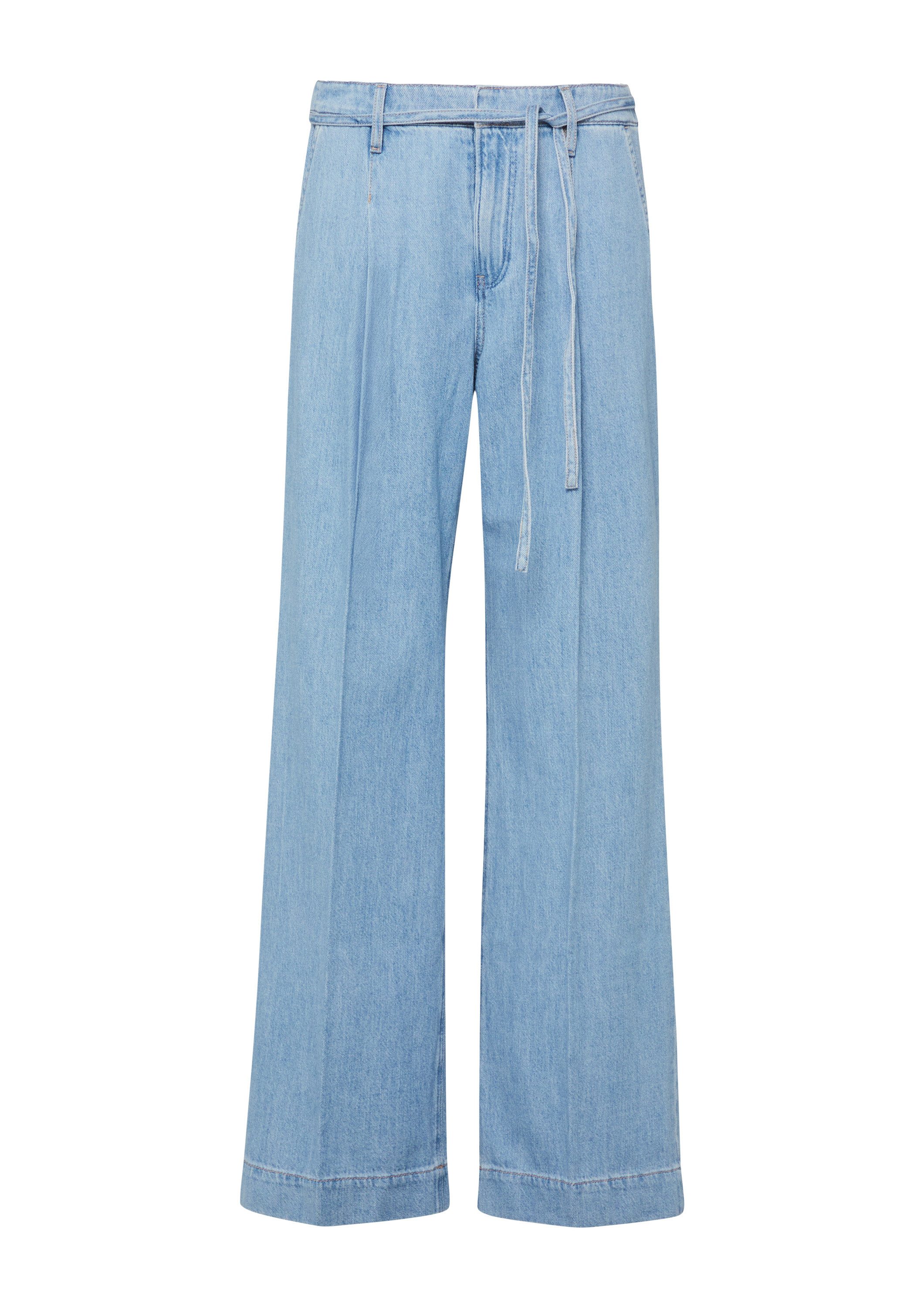 s.Oliver Weite Jeans Jeans-Hose SURI Jeans Suri / High Rise / Wide Fit / Elastikbund