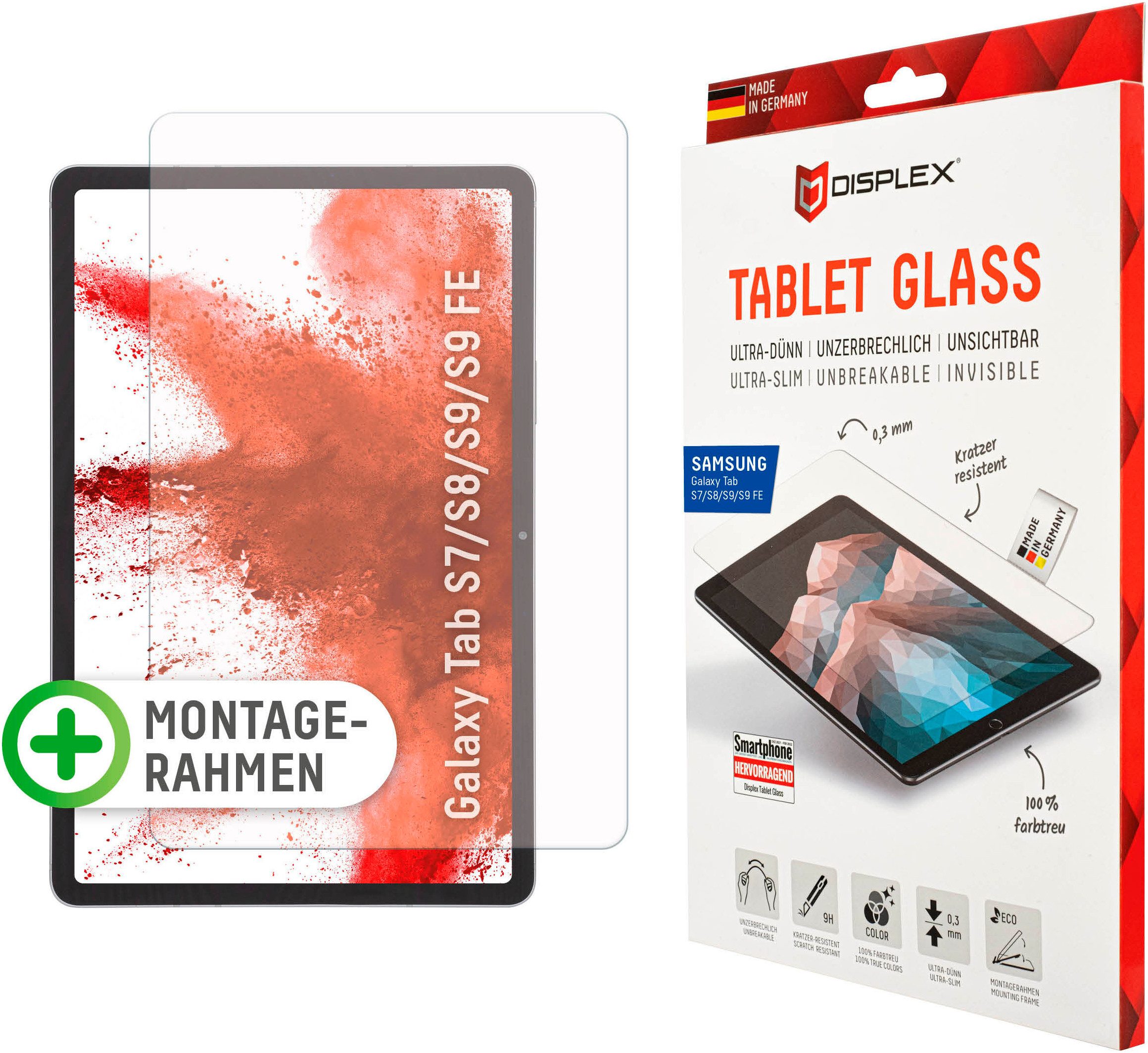 Displayschutzfolie Tablet Glass