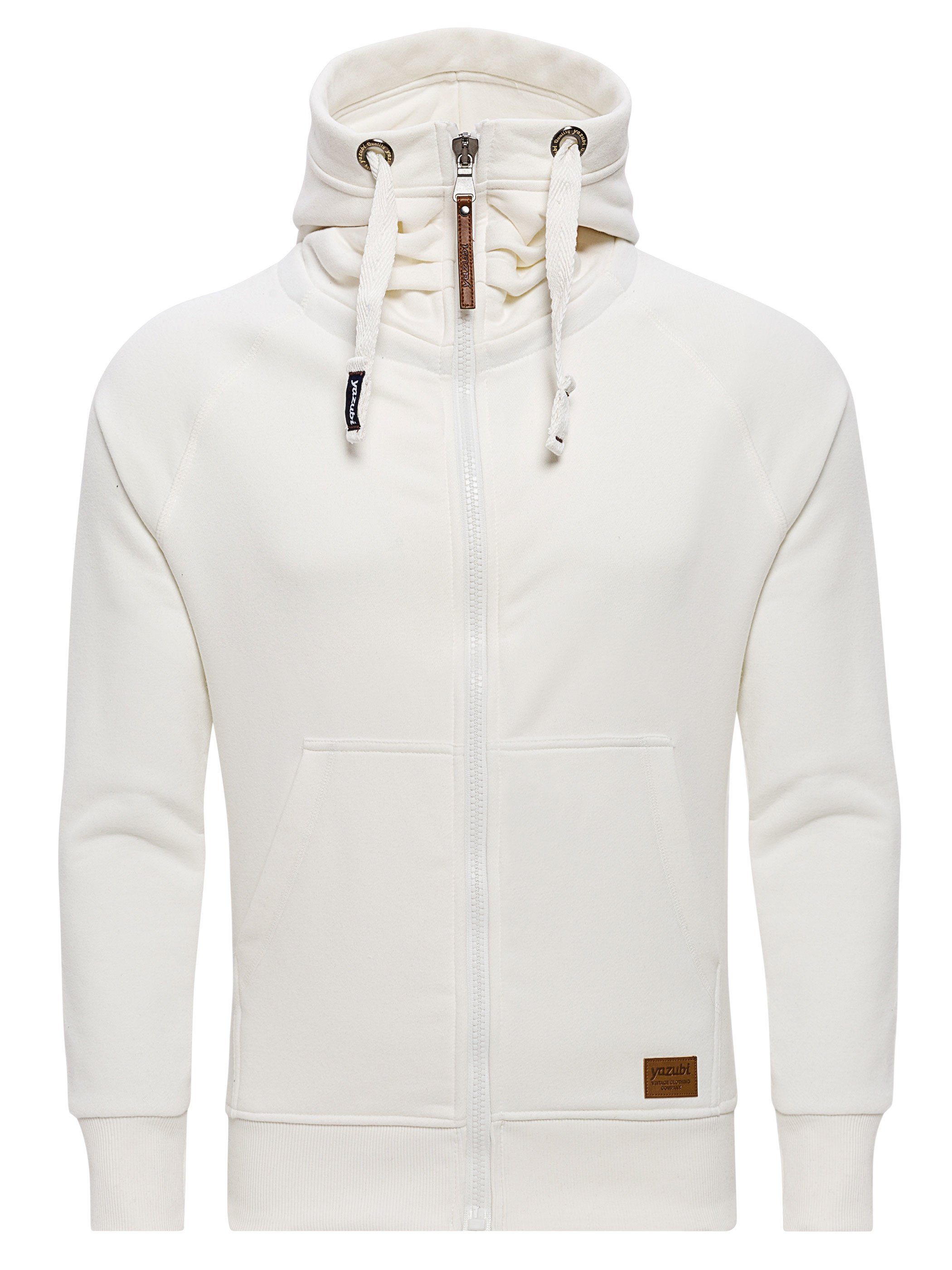 Yazubi Kapuzensweatjacke Jacob Zip Hoodie mit Kapuze günstig online kaufen
