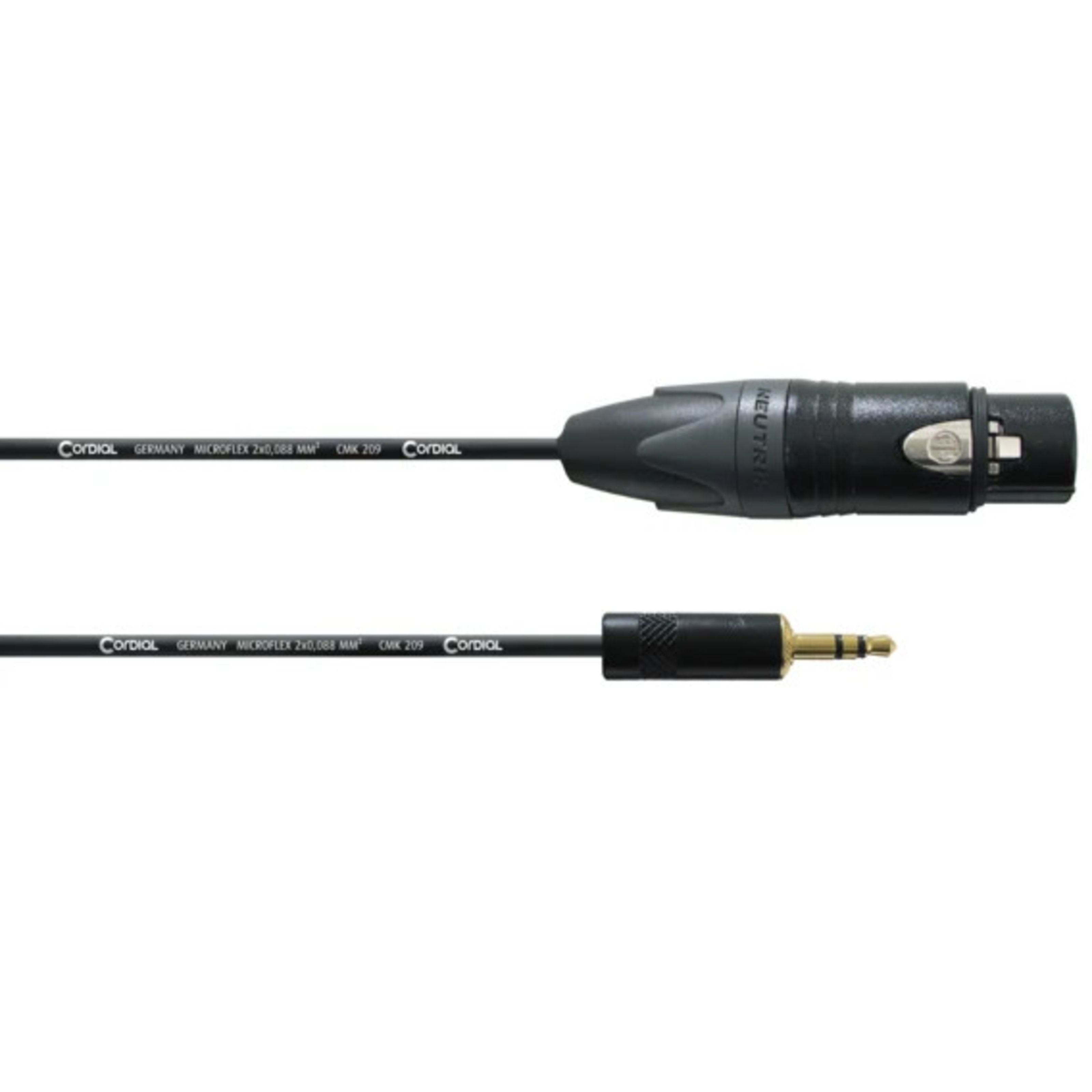 Cordial Audio-Kabel, CPM 3 FW-BAL Mikrofonkabel 3 m - Mikrofonkabel