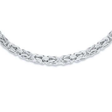 JEWLIX Königskette 925 Silberkette: Königskette Silber 3,5mm breit