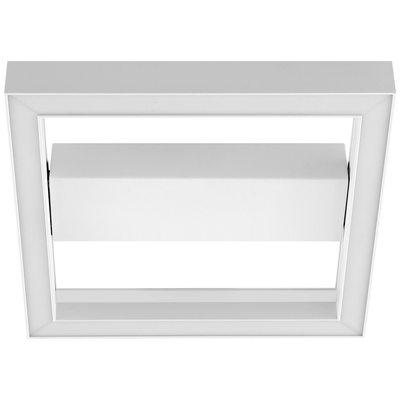 sand/weiß, Lampe, Deckenleuchte Metall/Ku Brilliant und Icarus, LED Icarus Wand- Deckenleuchte 30x30cm 2700-6200K,