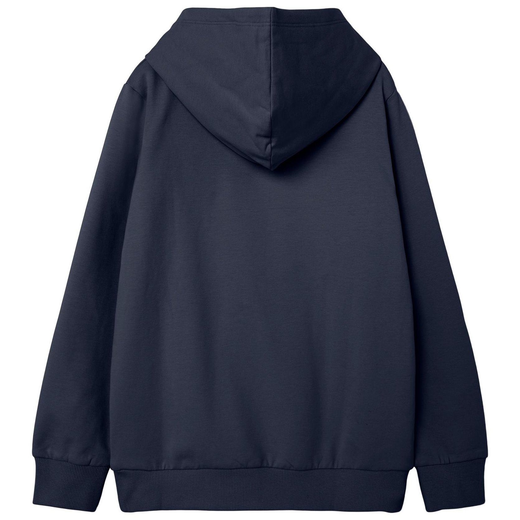 Name It Hoodie NKMVUGO LS SWEAT WH BRU O mit Kapuze aus Baumwolle mit  Elastan