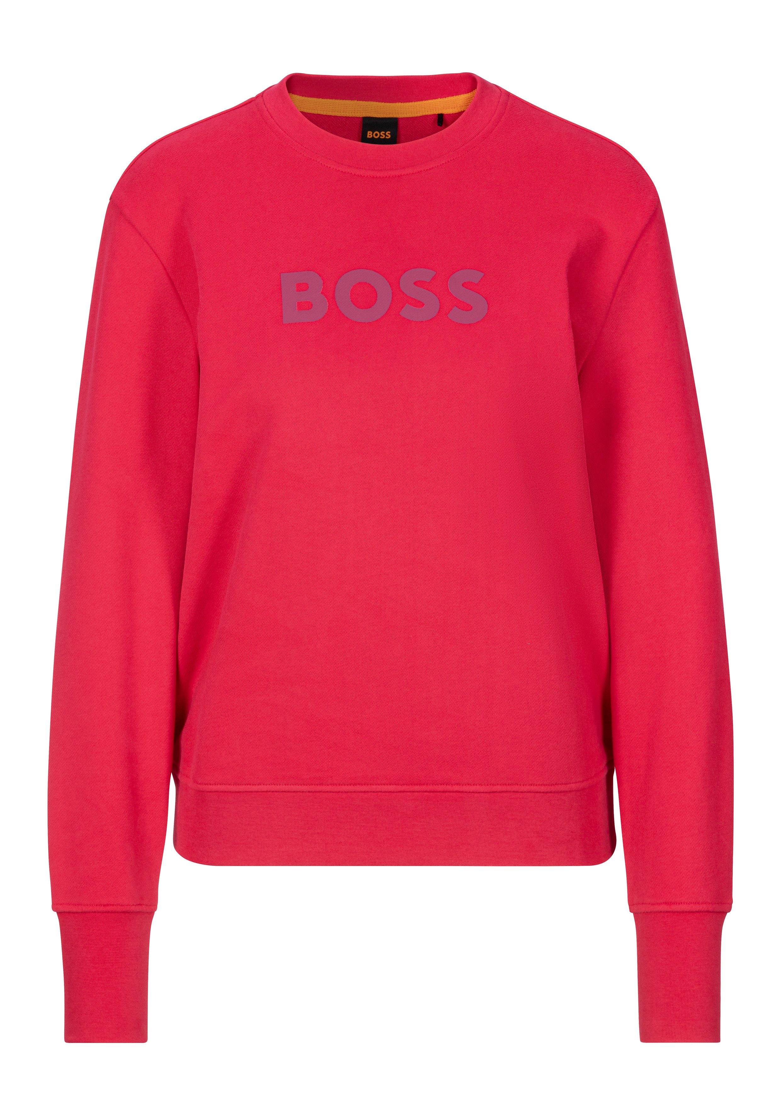 BOSS ORANGE Sweatshirt Elaboss Premium Damenmode mit Rundhalsausschnitt günstig online kaufen