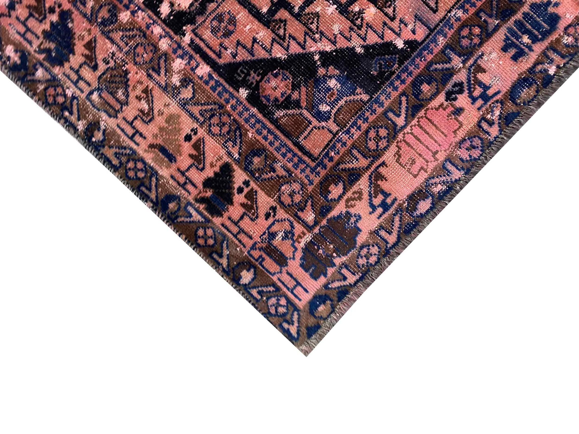 Nain Trading Orientteppich Vintage 119x179 Handgeknüpfter Moderner Orientteppich / Perserteppich, rechteckig, Höhe: 8 mm