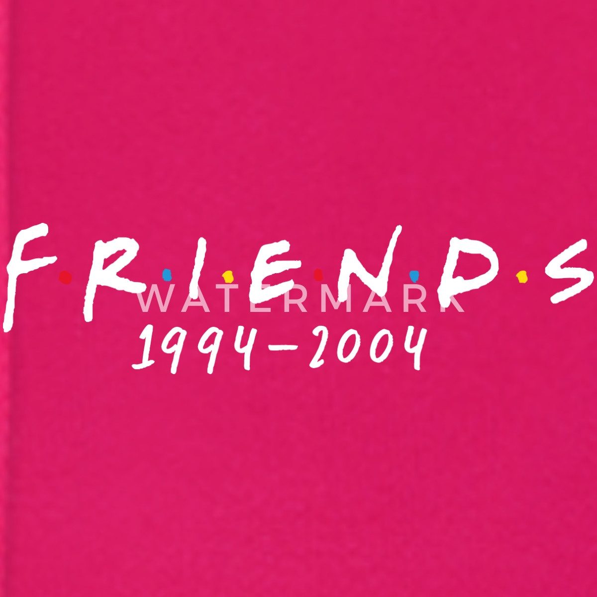 Spreadshirt Hoodie Friends Kleines Logo 1994-2004 günstig online kaufen