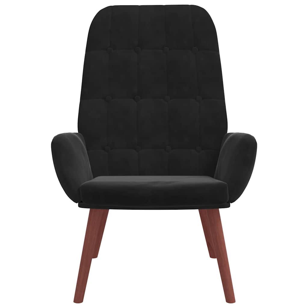 vidaXL Sessel Relaxsessel Schwarz Samt (1-St) günstig online kaufen