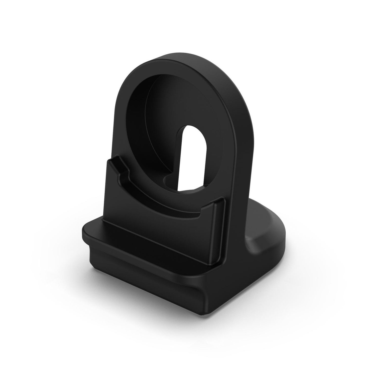 Wigento Für Huawei Watch D2 Silikon Smart Watch Ladestation Halterung Schwarz Stromadapter