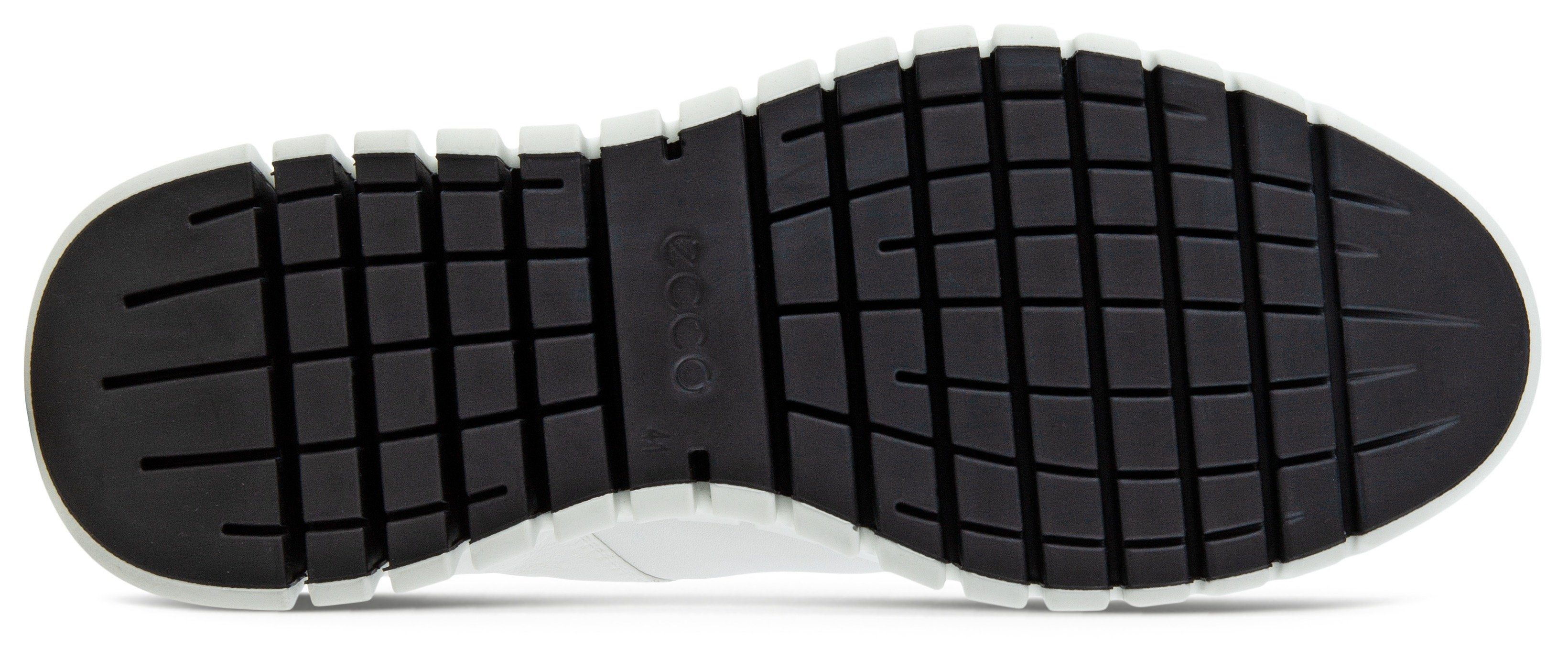 weiß herausnehmbarer Sneaker M dual mit Ecco fit-Innensohle GRUUV