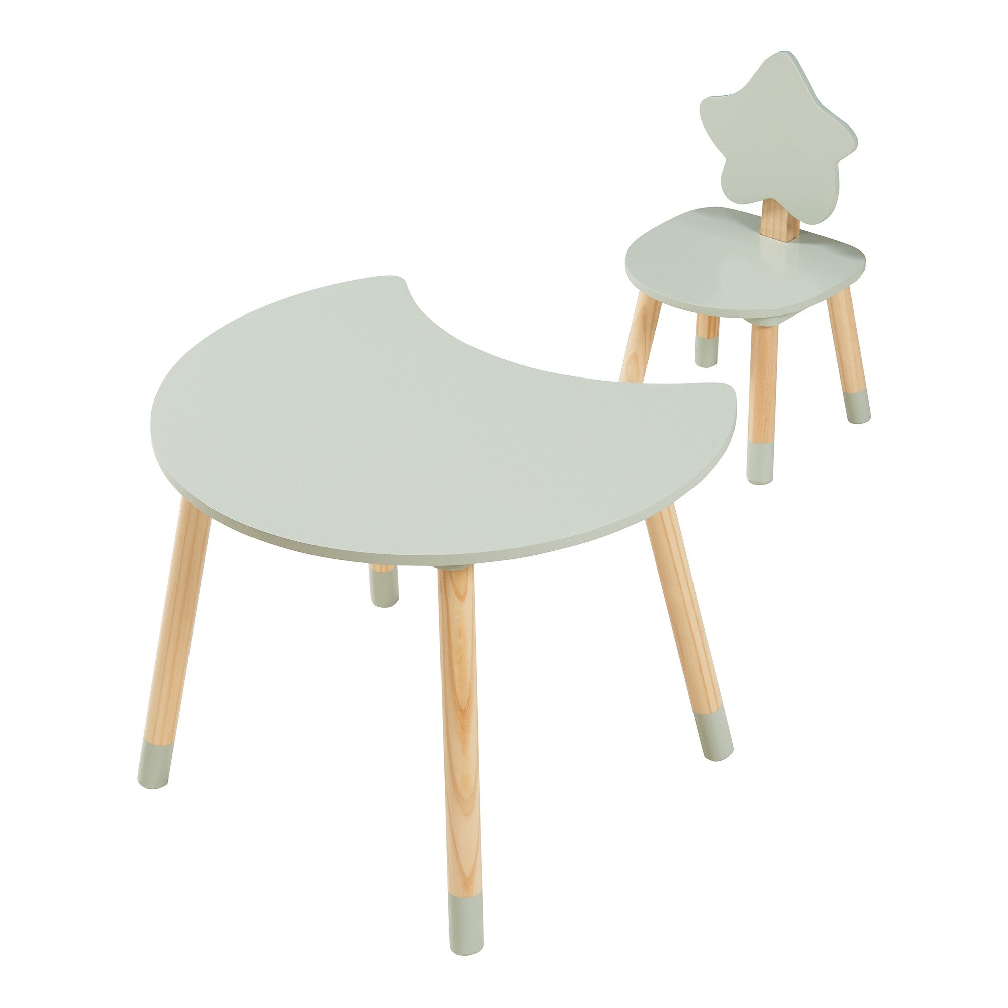 en.casa Kinderschreibtisch (Set, 2-St), mit Stuhl günstig online kaufen