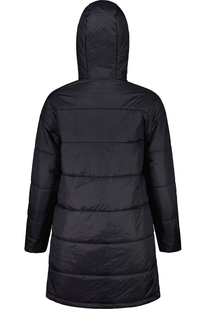Maloja Wintermantel FossanM Urban Puffer Coat (PrimaLoft® BIO133, winddicht) schwarz Damen