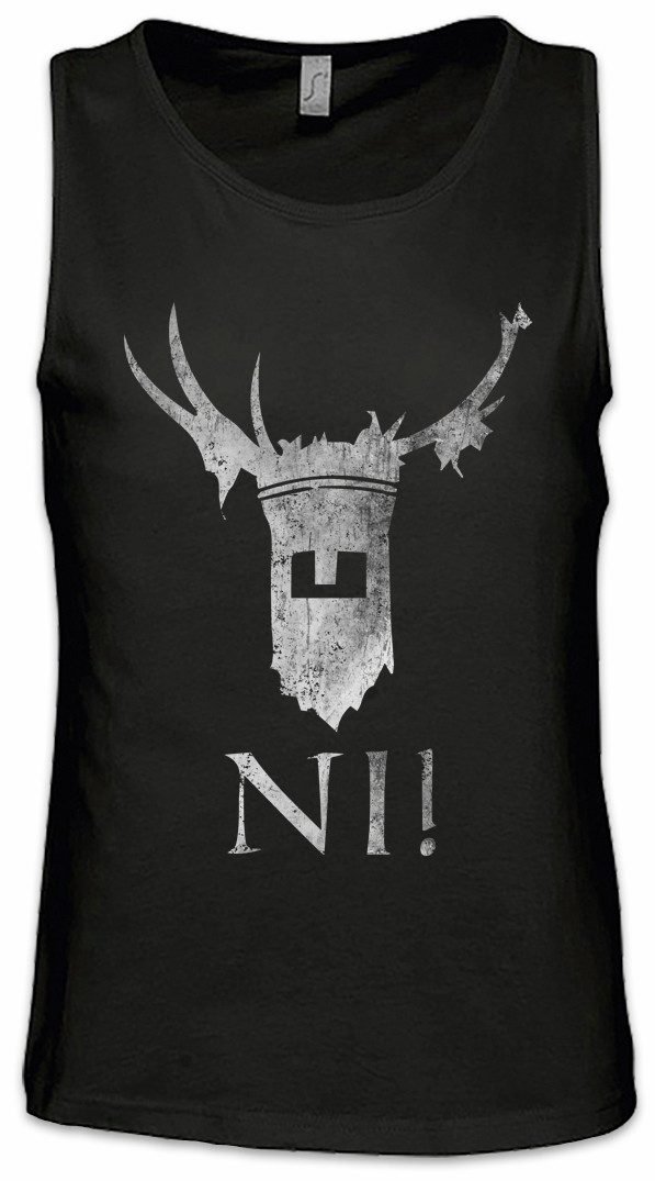 Tanktop Knights Of Ni Ärmelloses T-Shirt Monty Fun Python Ritter Comedy