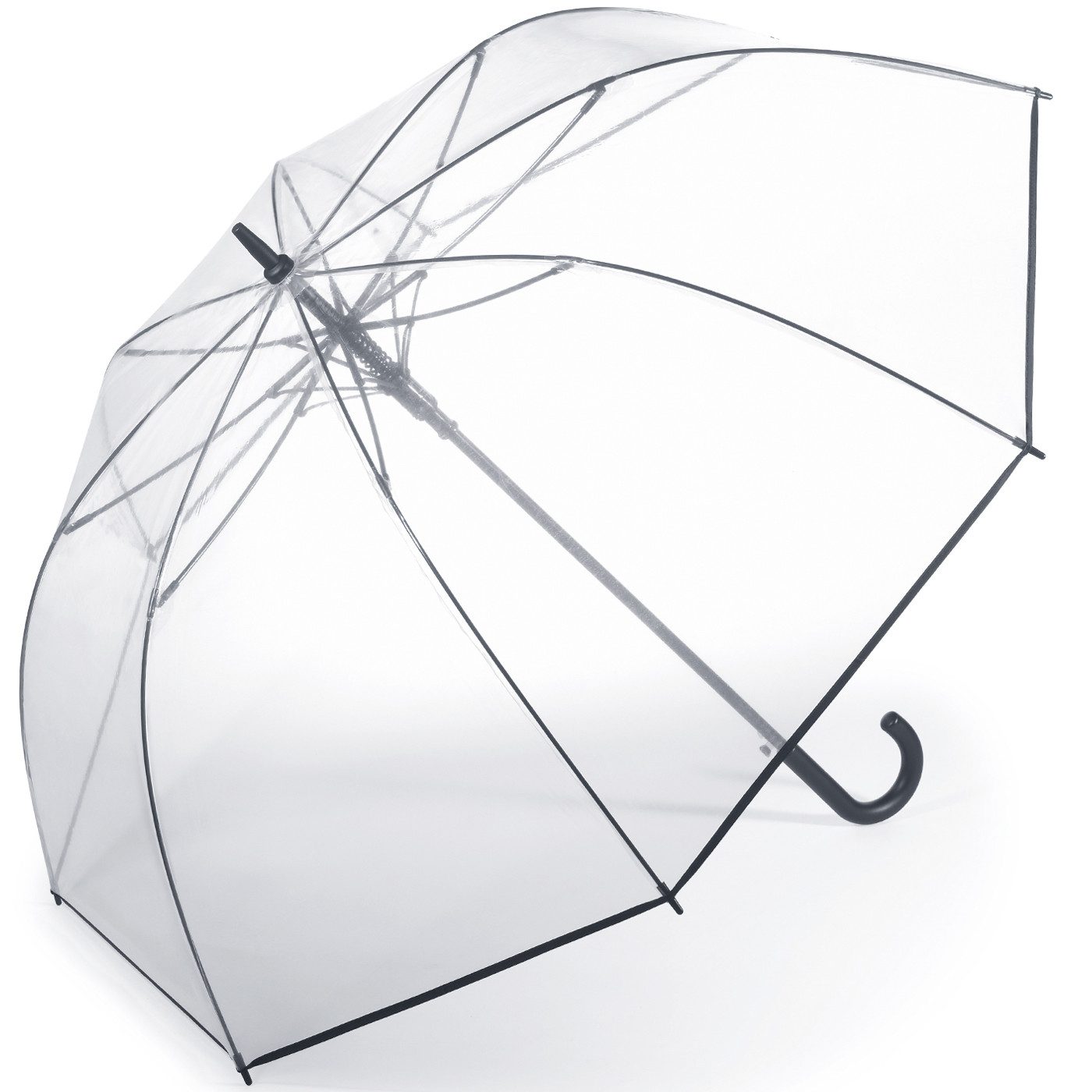 HAPPY RAIN Stockregenschirm Transparentschirm für Damen günstig online kaufen