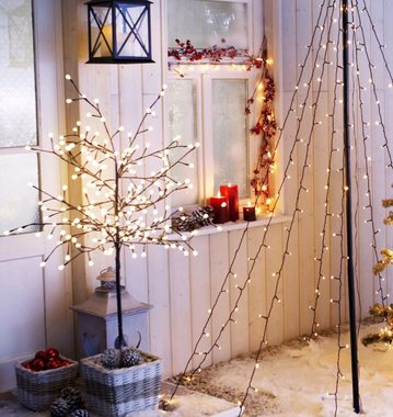BONETTI LED Baum, LED fest integriert, Warmweiß, Weihnachtsdeko