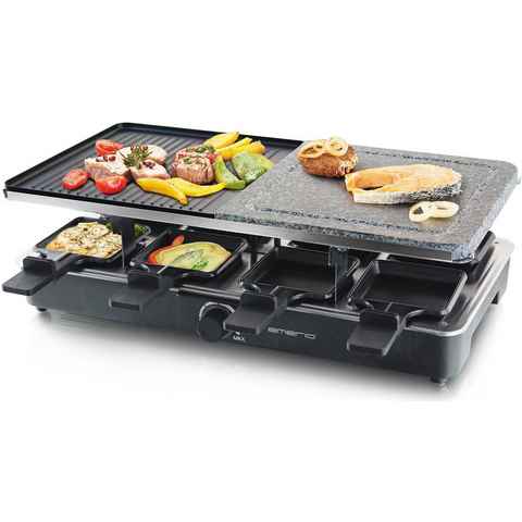 Emerio Raclette RG-110035, 8 Raclettepfännchen, 1400 W