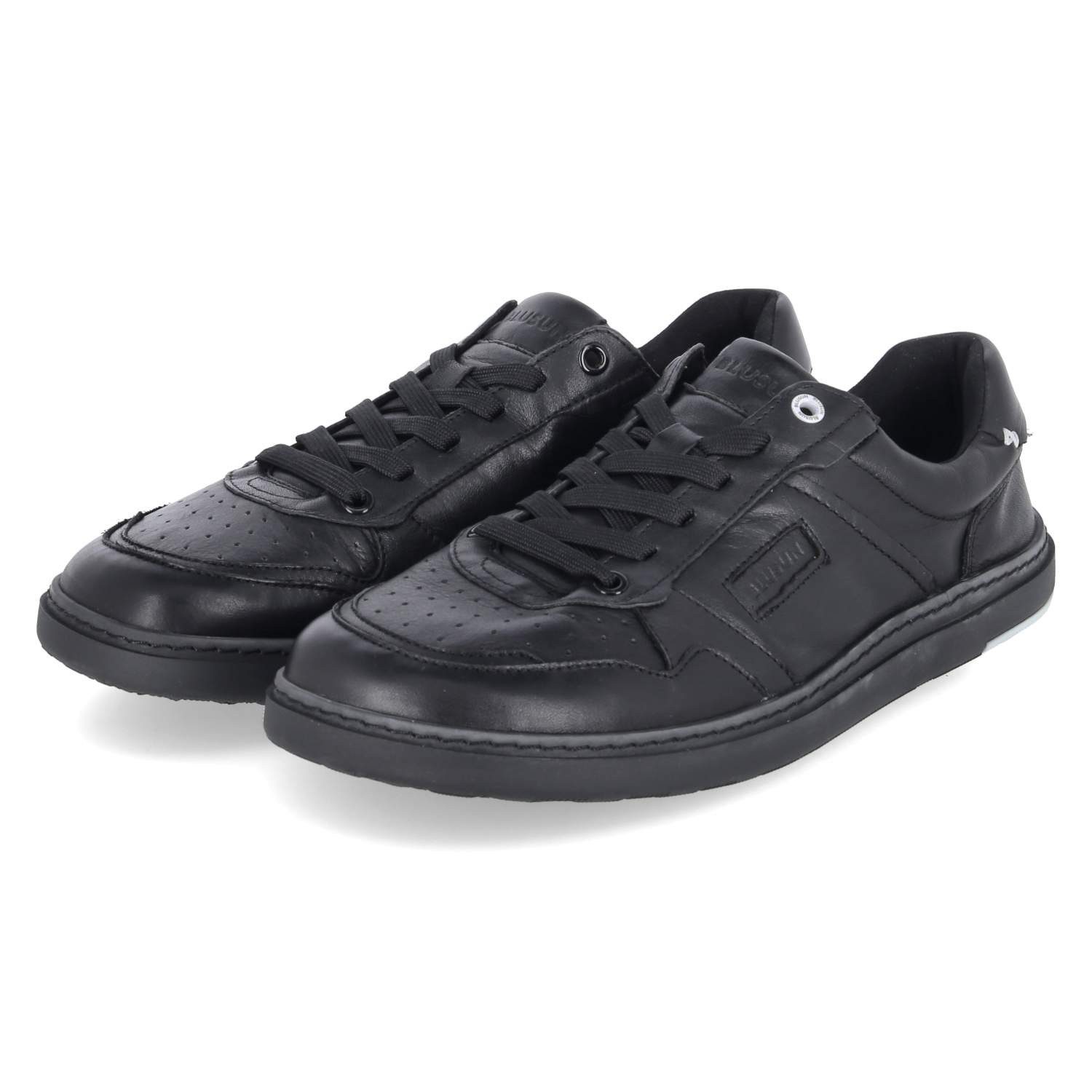 BLUSUN Blusun Sneaker Low B60033LM00 Herren Glattleder black Sneaker
