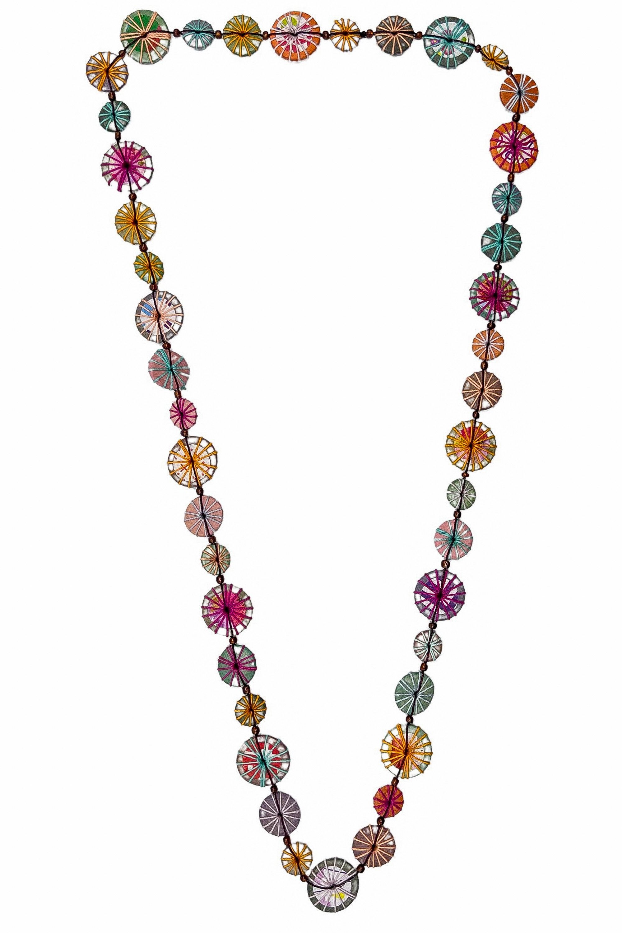 Lange Kette Button