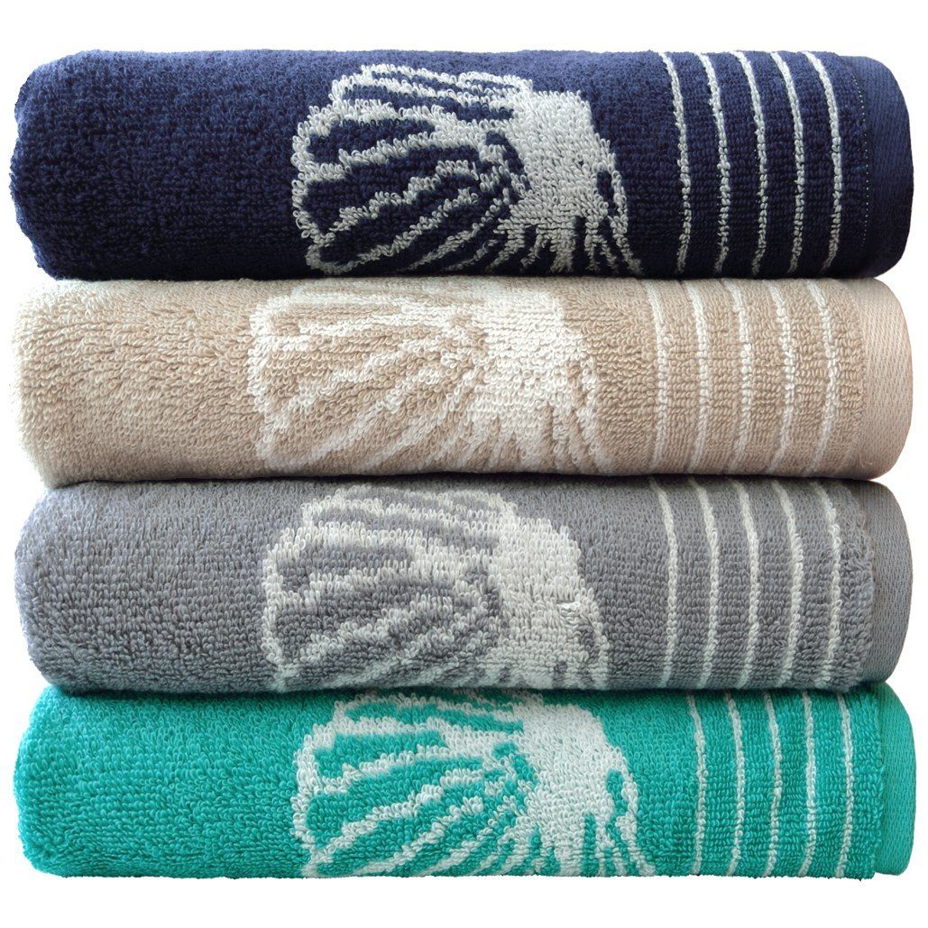 Dyckhoff Handtuch Frottierserie 'Seashell', (1-St) – Bild 3 von 3