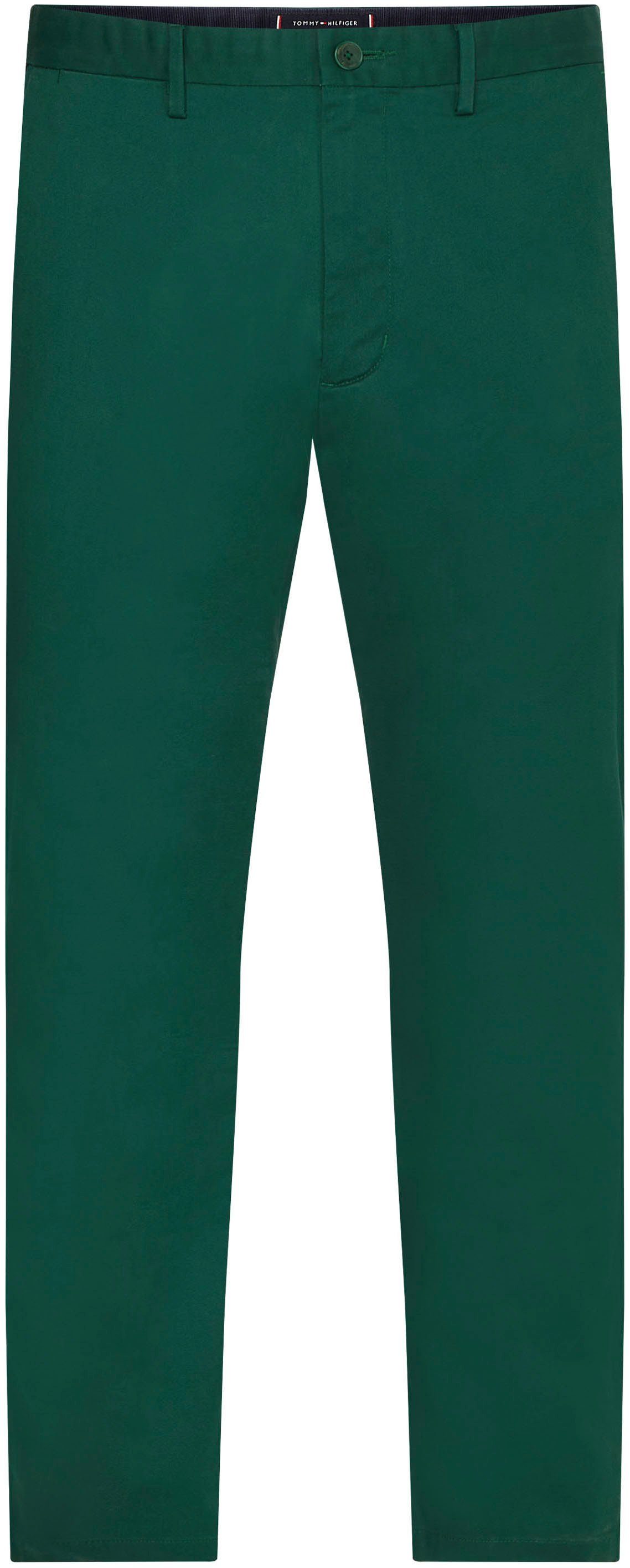 inspiriert Kollektion aus CHINO 1985 Hilfiger von der PIMA grün 1985 COTTON Tommy DENTON Chinohose