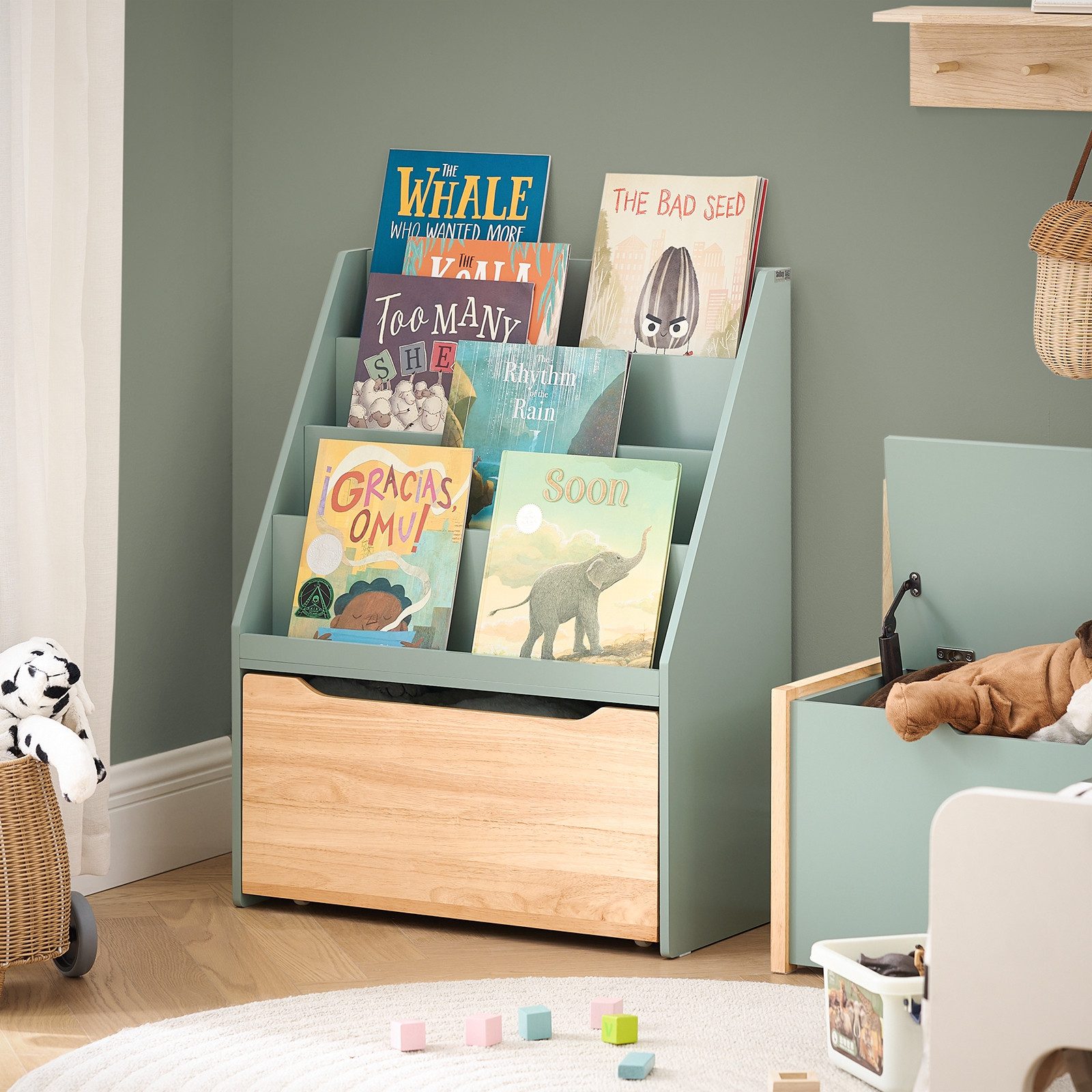 SoBuy Kinderregal KMB95, Kinder Bücherregal mit günstig online kaufen