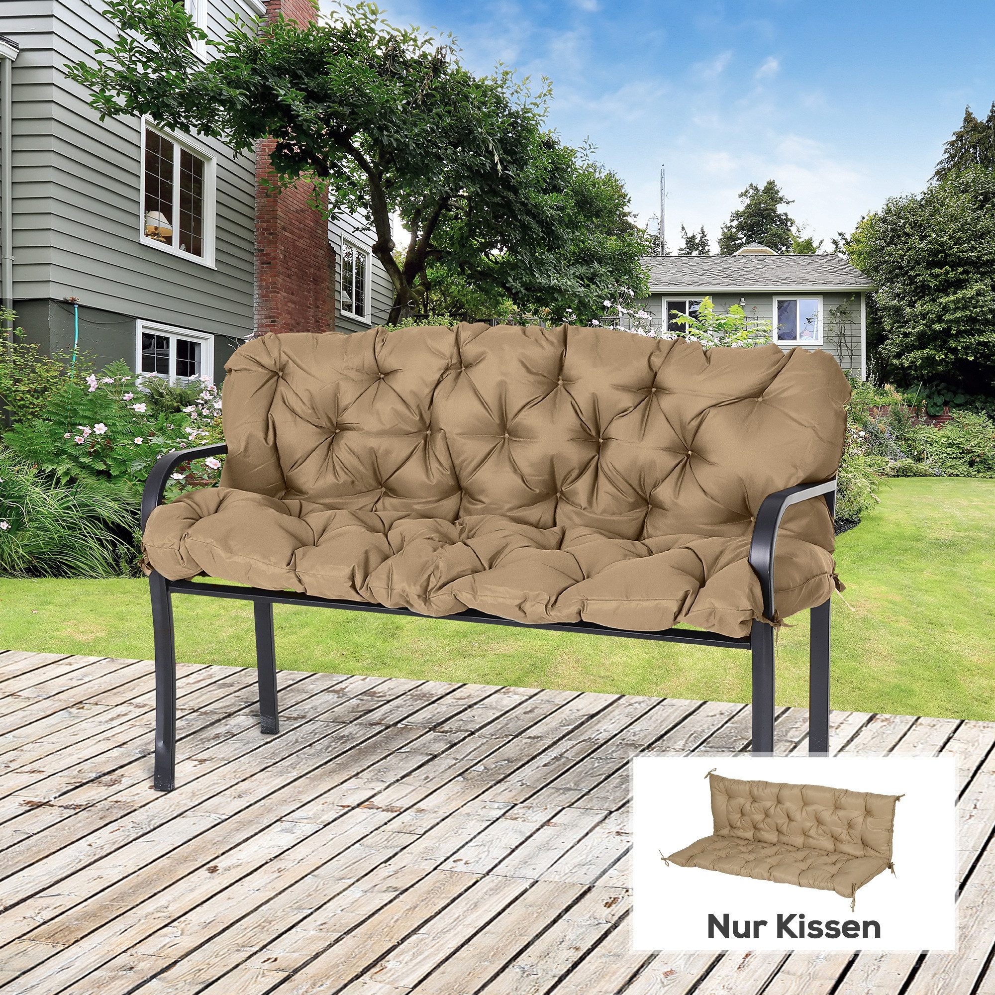 Outsunny Bankauflage 150 x 98 x günstig online kaufen