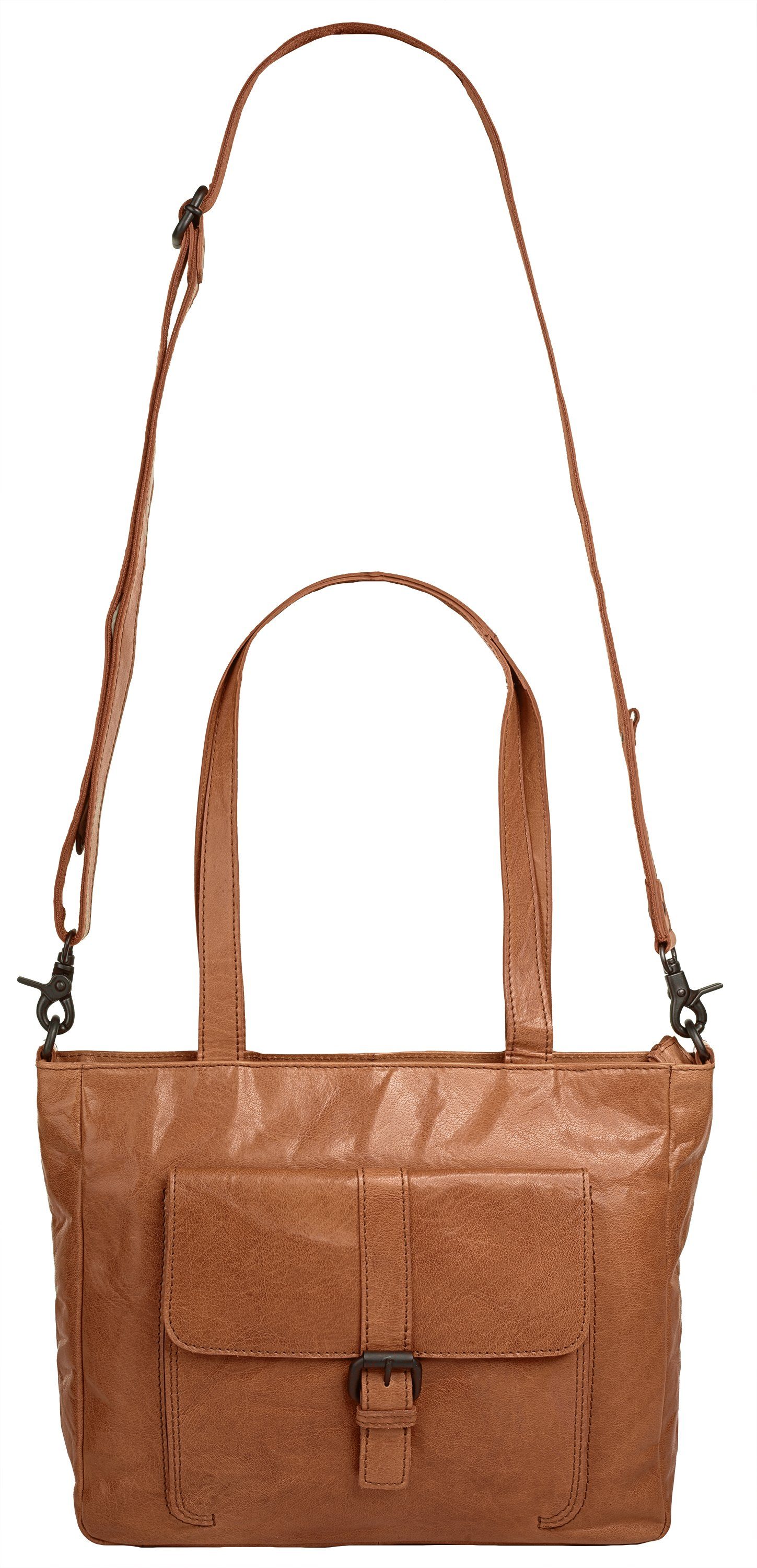 Spikes & Sparrow Shopper, echt Leder