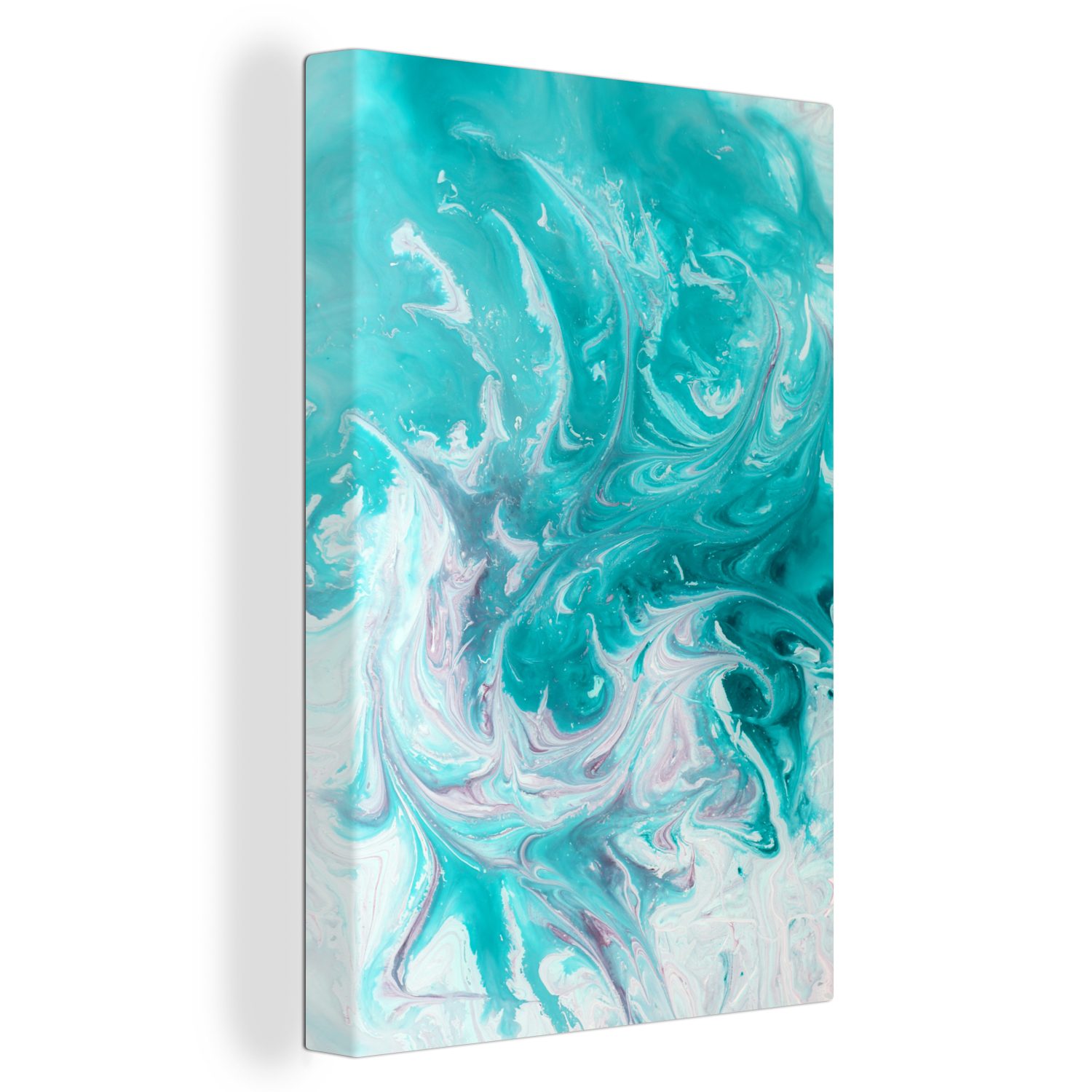 OneMillionCanvasses® Leinwandbild Aquarell - Ölfarbe - günstig online kaufen