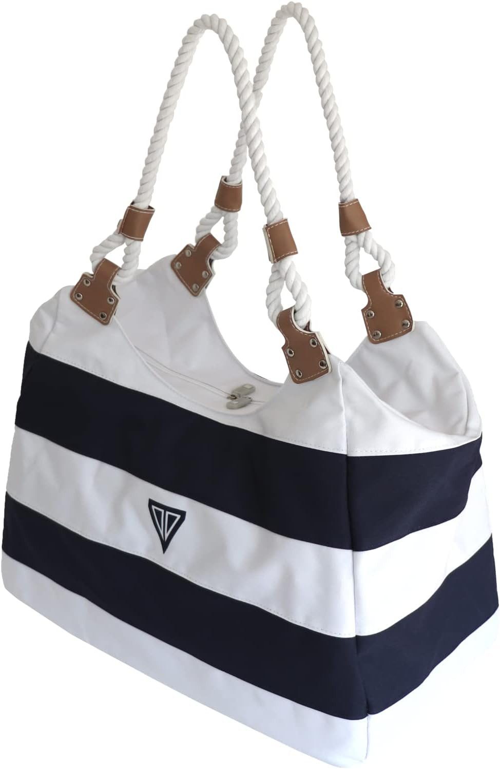 WildStage Shopper Strandtasche mit Reißverschluss Damen Shopper Tasche 45x3 günstig online kaufen