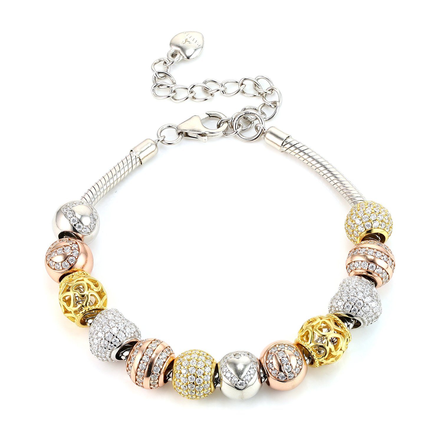 PAVELS Bettelarmband Bettelarmband, Aufwändig gearbeitetes Damen-Armband