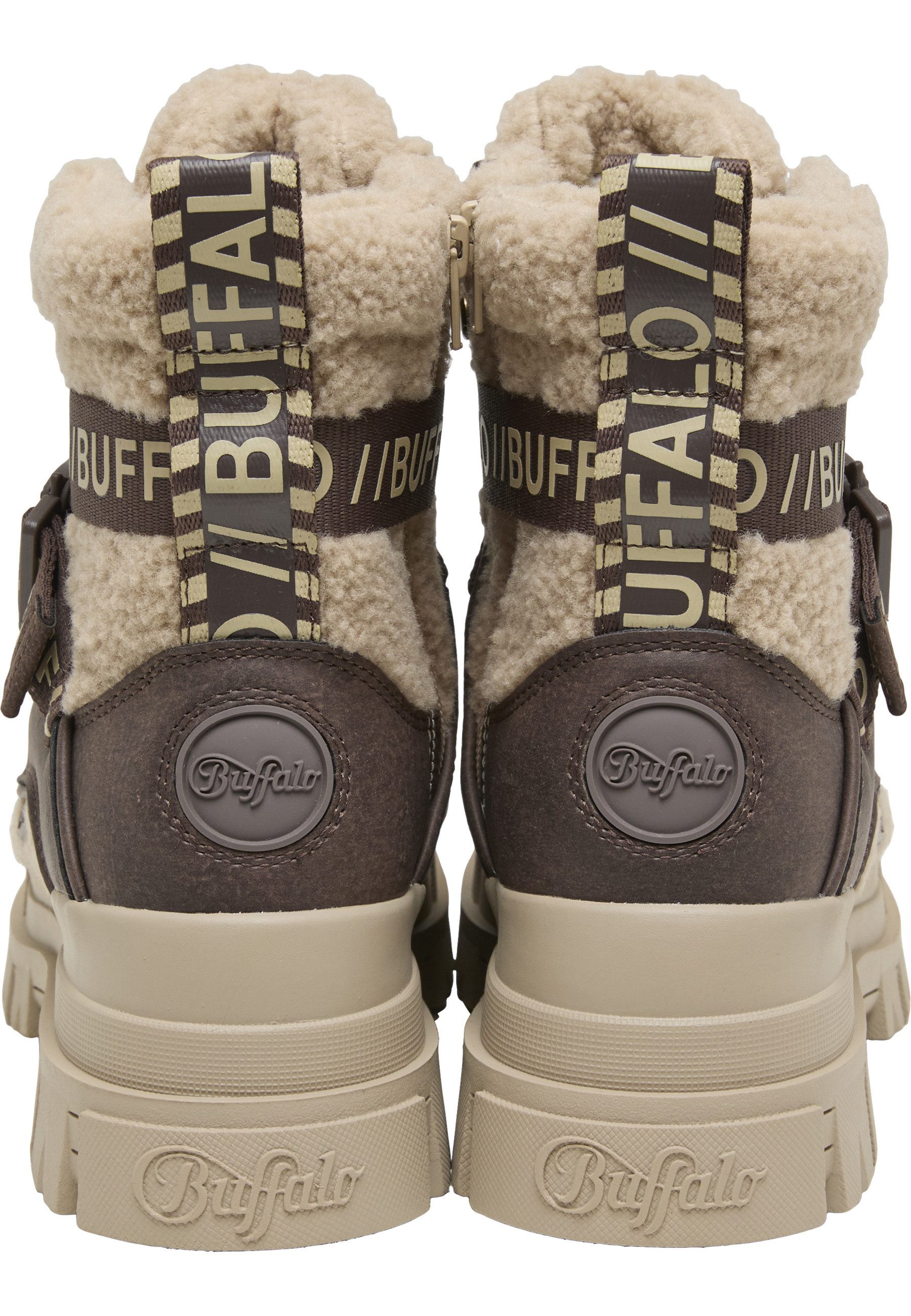 Buffalo Buffalo Aspha Com1 Warm Vegan Nappa/Fake Fur Stiefel