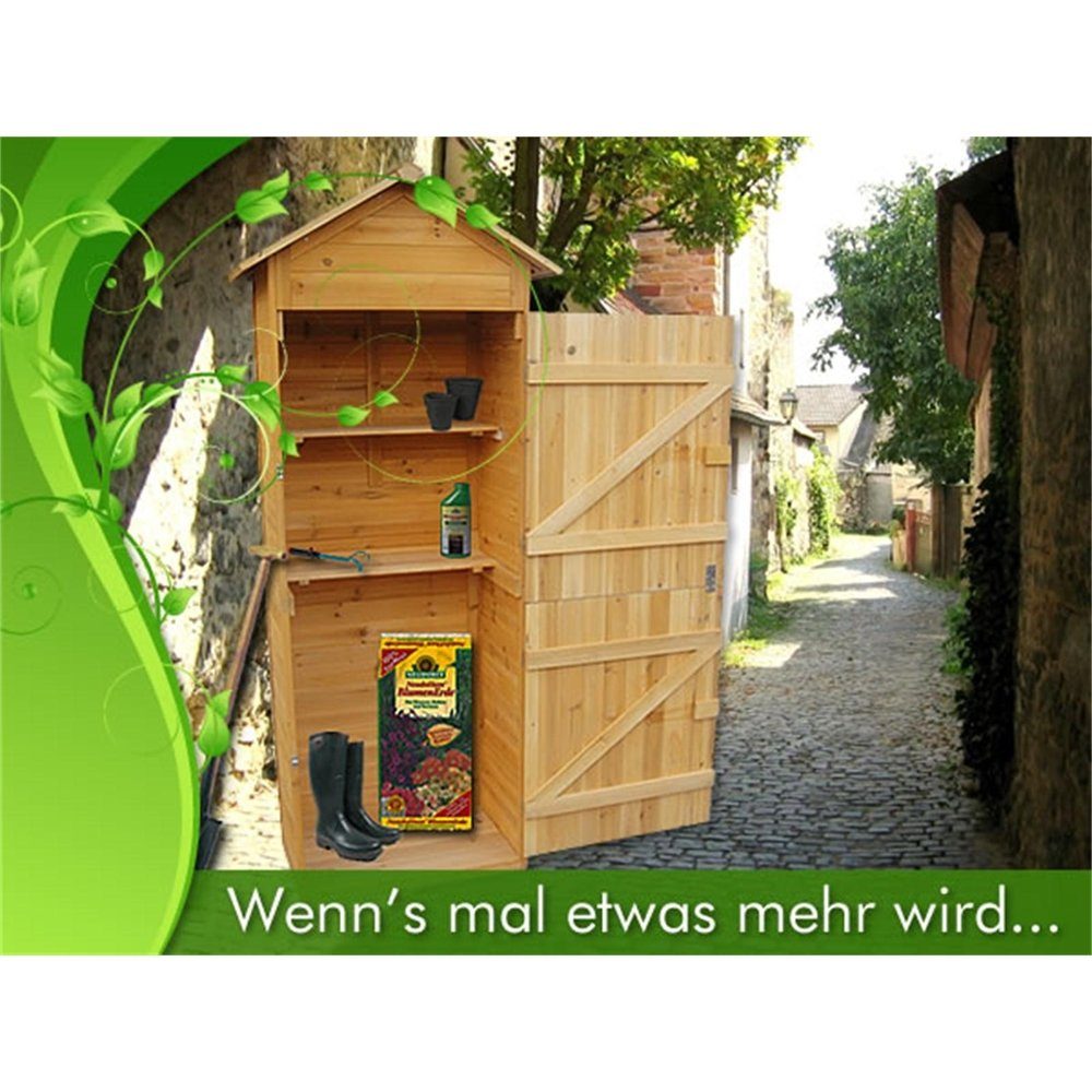 Feel2Home Gerätehaus Gerätehaus Holz Geräteschuppen Gartenschrank günstig online kaufen