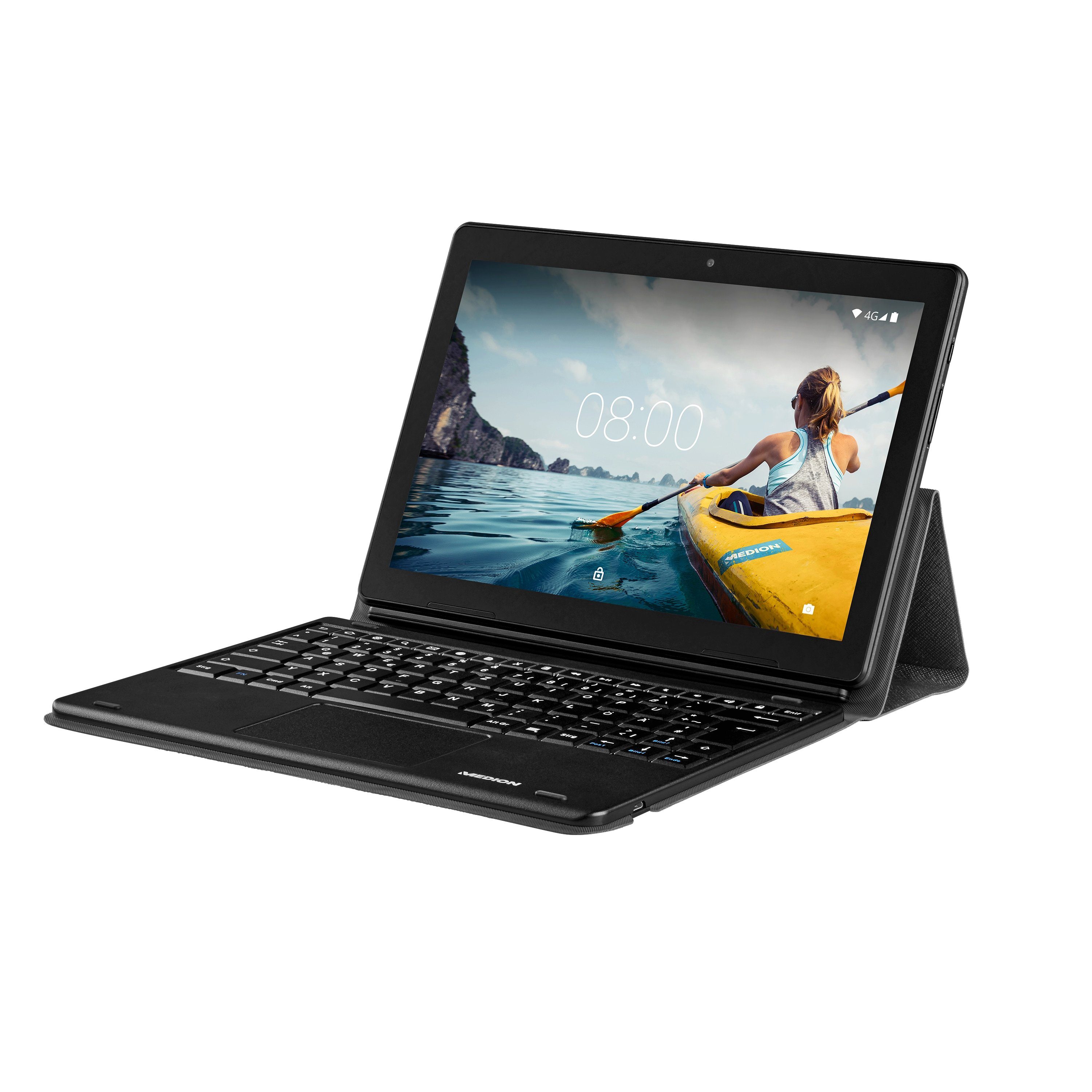 Medion® Multi Mode Case Tablet Keyboard Dock Bluetooth Tastatur Hülle Tablet-Tastatur