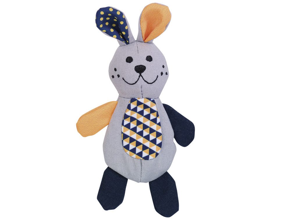 Tierkuscheltier Stoffhase mit Catnip