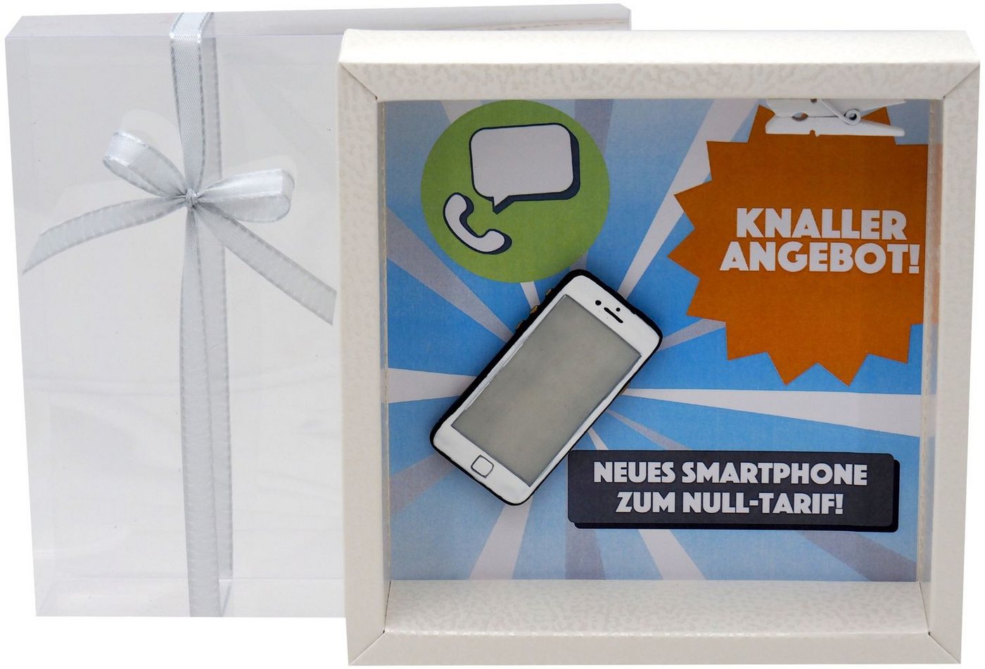 Thumbnail - ZauberDeko Geschenkbox Geldgeschenk Verpacken Handy Smartphone Gutschein Geburtstag Weihnacht