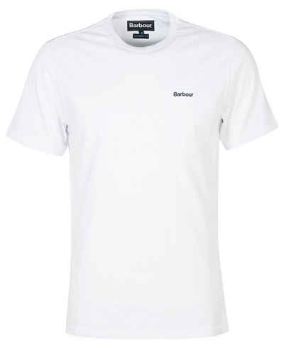 Barbour T-Shirt Herren T-Shirt LANGDON Tailored Fit (1-tlg)
