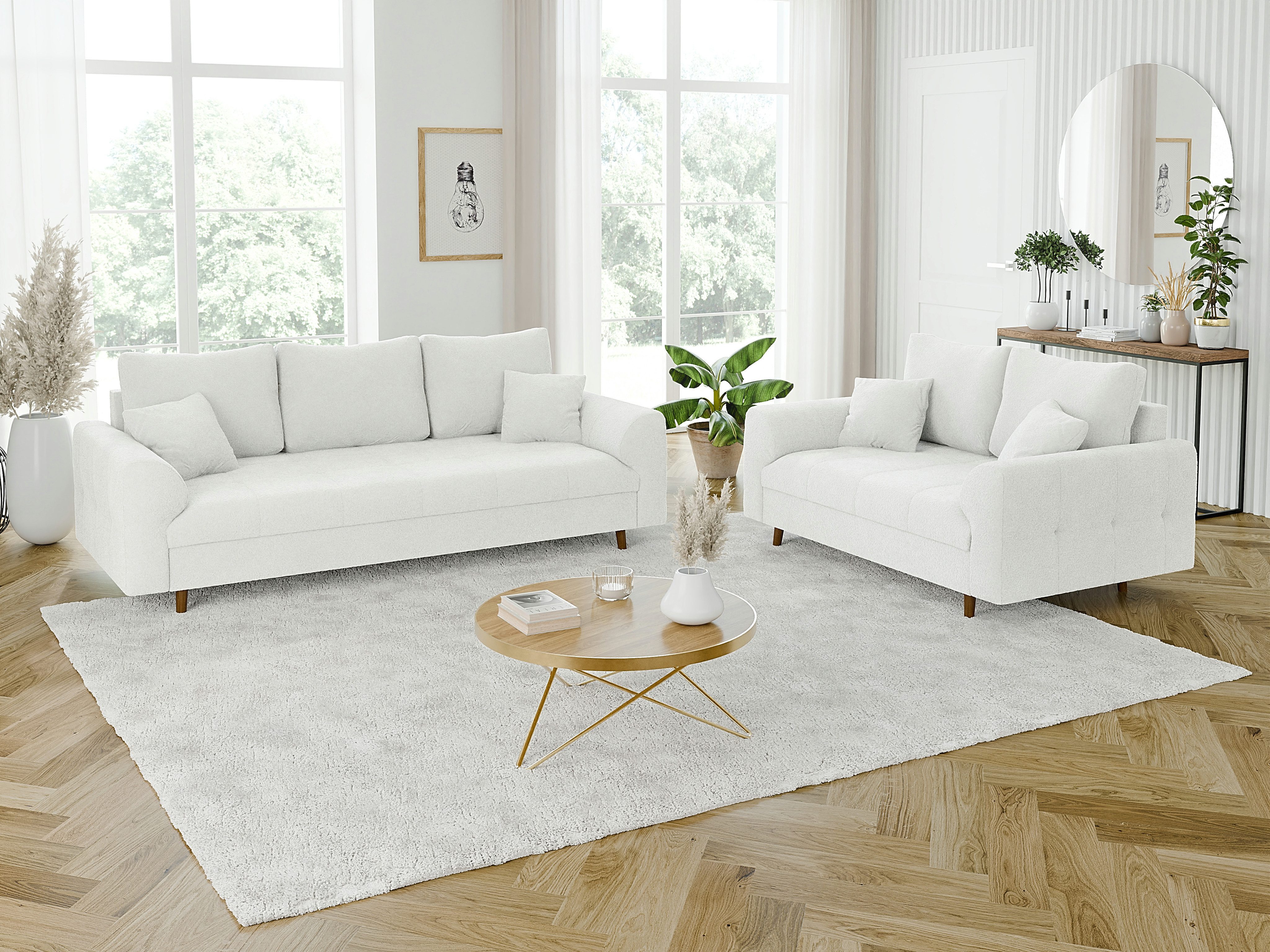 S-Style Möbel Polstergarnitur 3+2 Leif mit günstig online kaufen