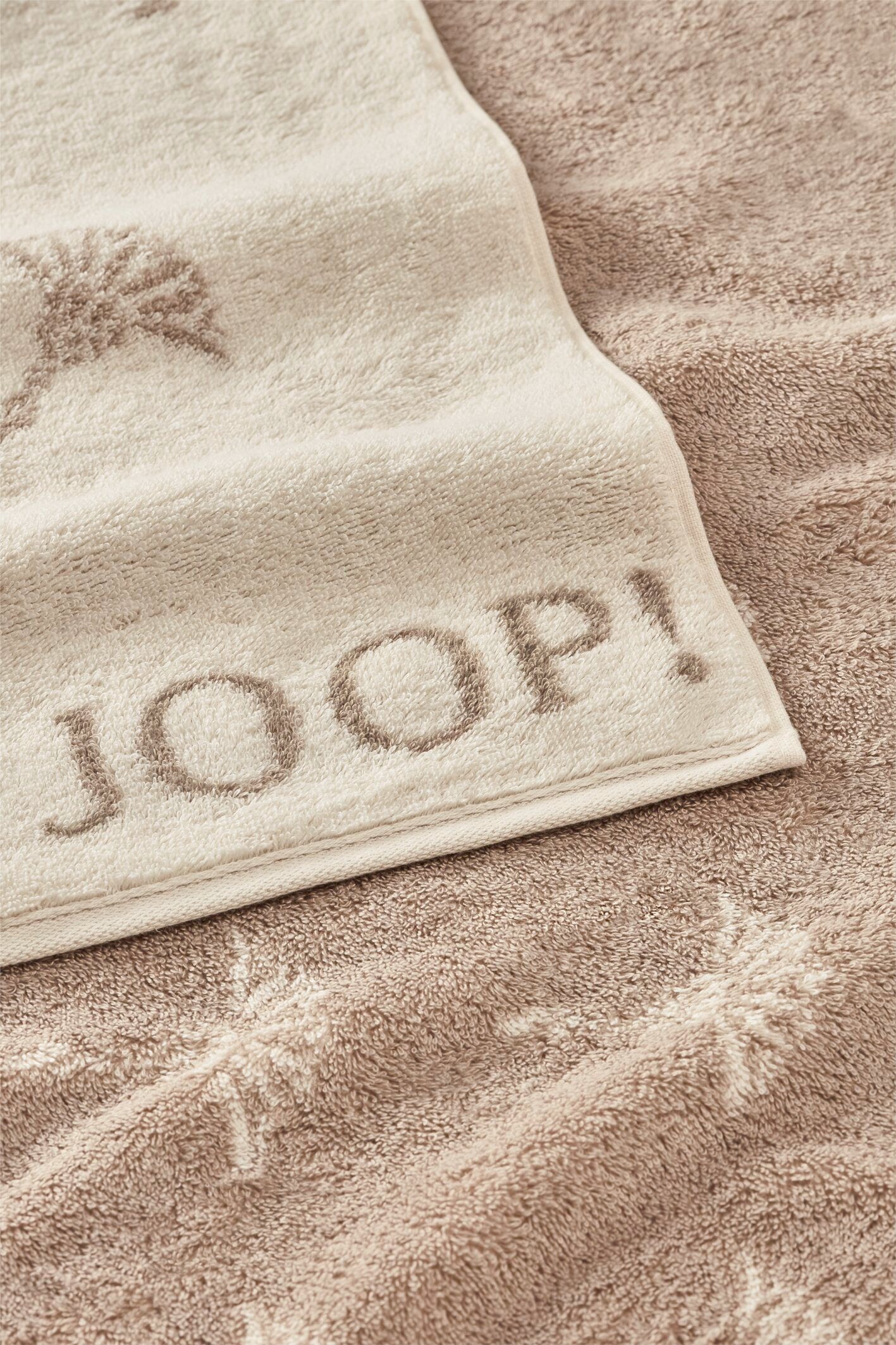 - LIVING JOOP! Textil Joop! (2-St) Handtücher Handtuch-Set, MOVE FADED Sand CORNFLOWER
