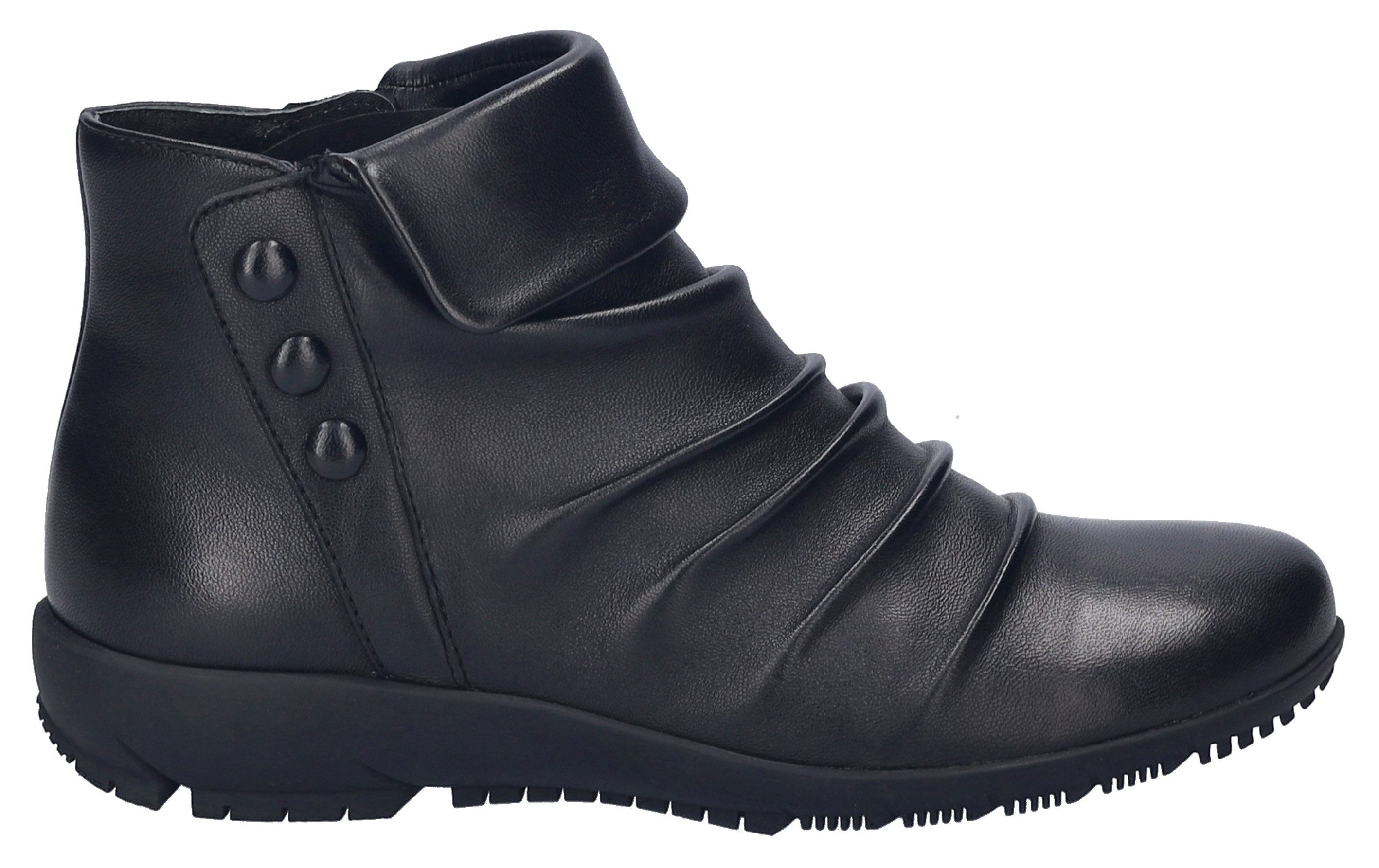 Josef Seibel Charlotte 14 Stiefelette Boots, Reißverschlussstiefel mit gerafftem Schaft – Bild 5 von 5