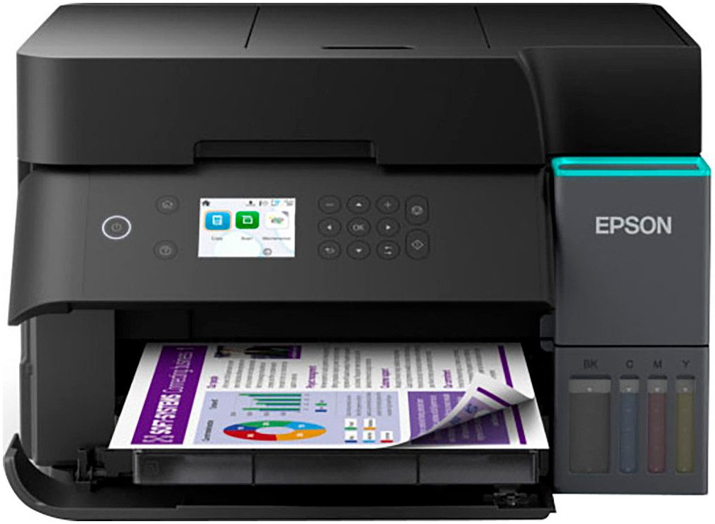 Epson EcoTank ET-3950 Multifunktionsdrucker, (LAN (Ethernet), WLAN (Wi-Fi), Wi-Fi Direct)