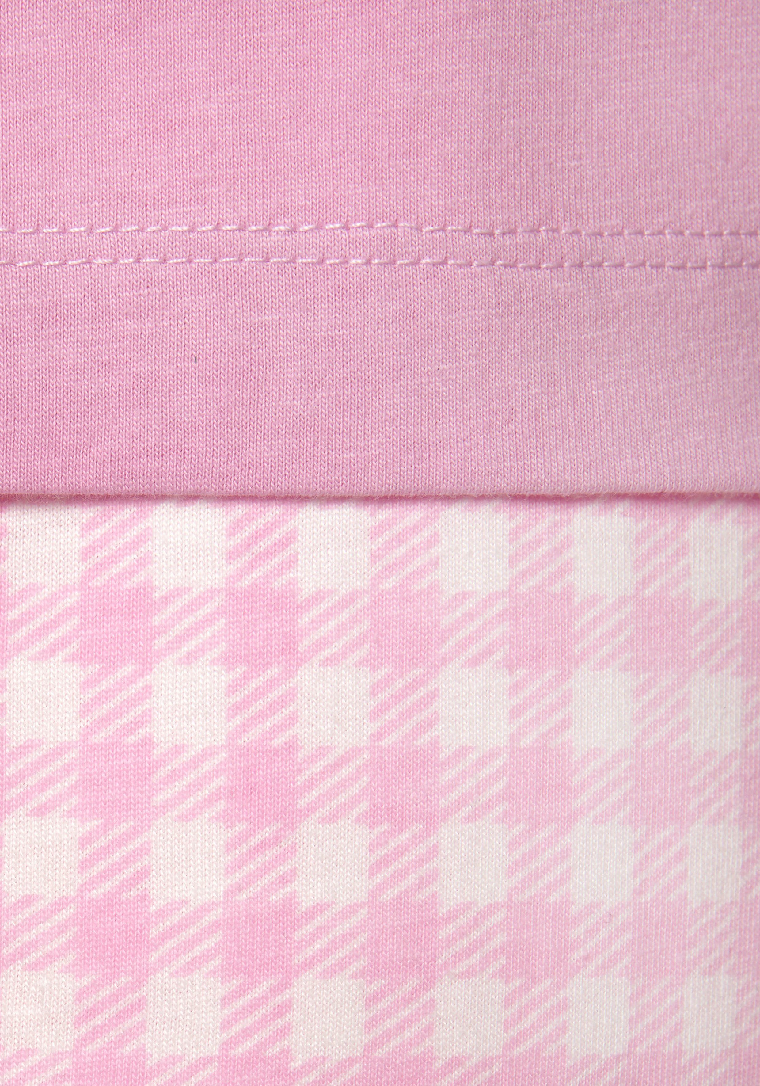 Pyjama 1 rosa-kariert (2 Stück) tlg., s.Oliver