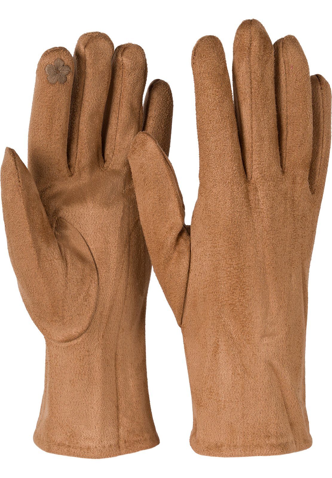 styleBREAKER Strickhandschuhe Touchscreen Stoff Handschuhe mit günstig online kaufen