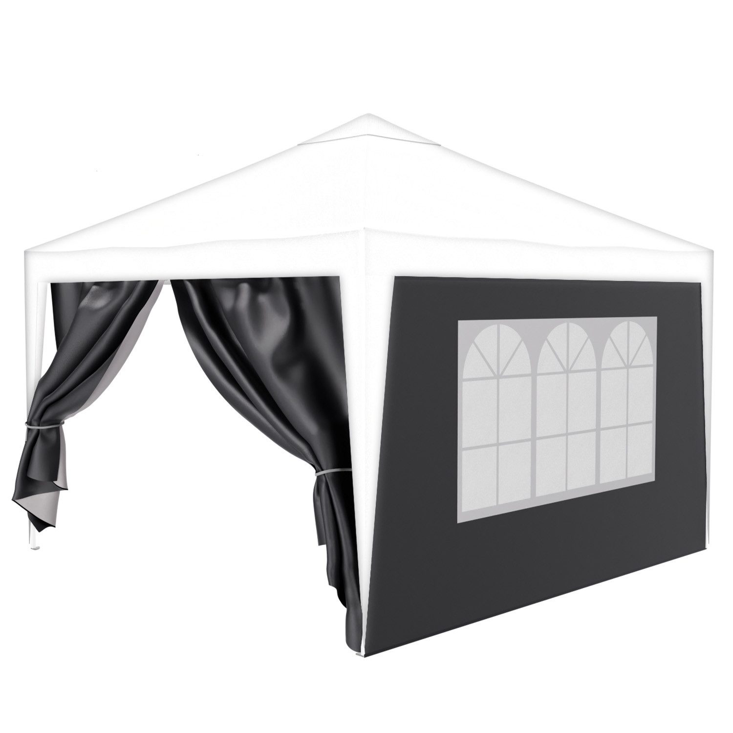 24Move Pavillon Faltpavillon Seitenteile 2er Set 2x3m, grau, (wasserdicht u günstig online kaufen