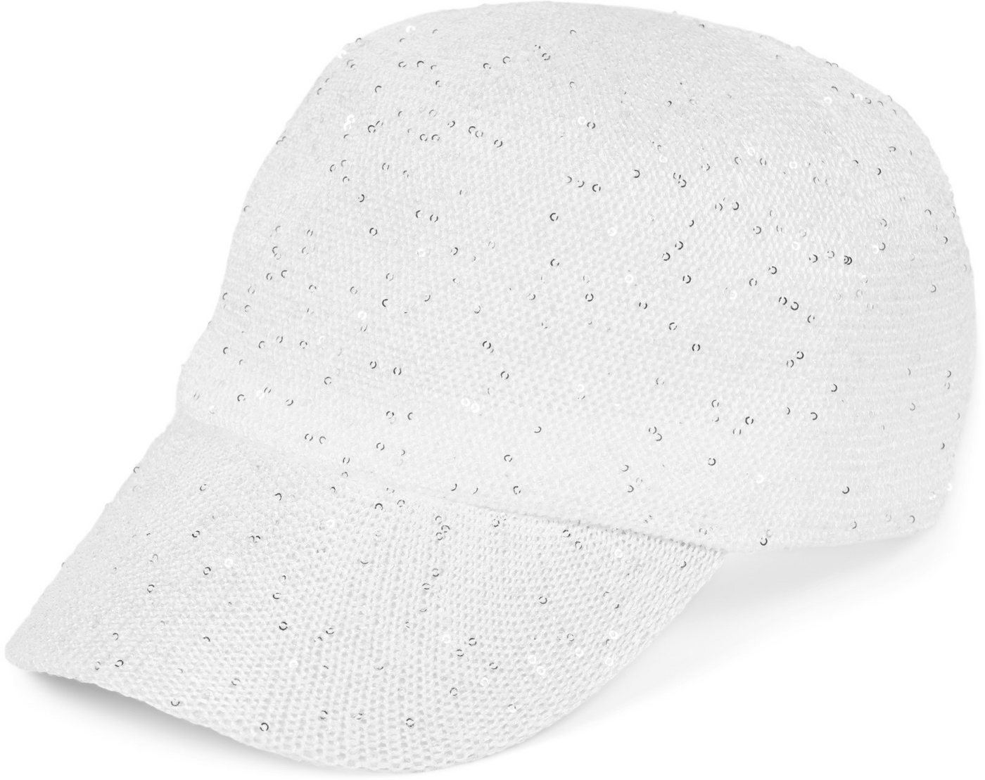 styleBREAKER Baseball Cap Gewebtes Baseball Cap Pailletten (1-St)