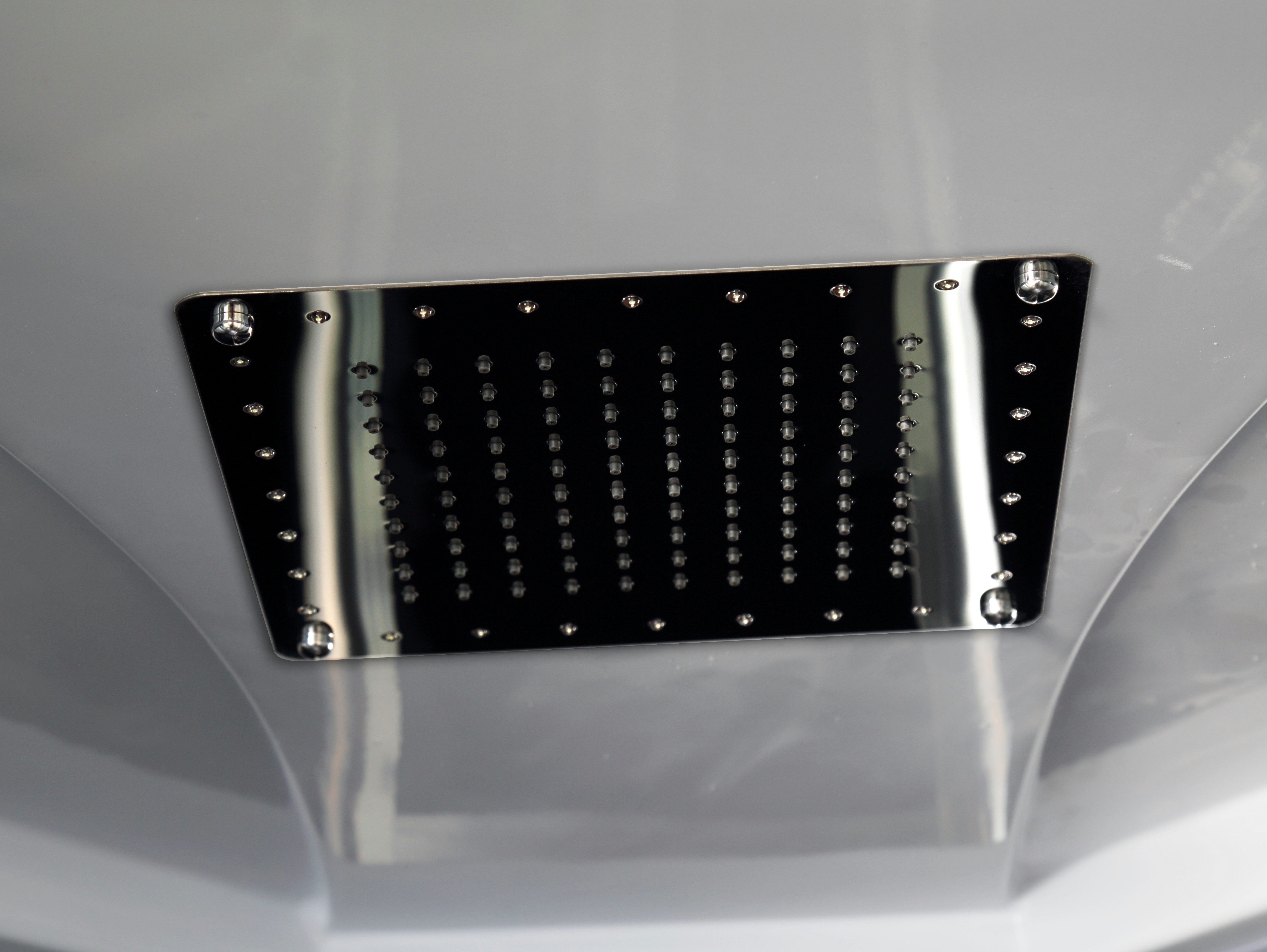 Sanotechnik Komplettdusche Trend 2, BxT: 90x90 cm, Sicherheitsglas, 1-tlg., mit Beleuchtung