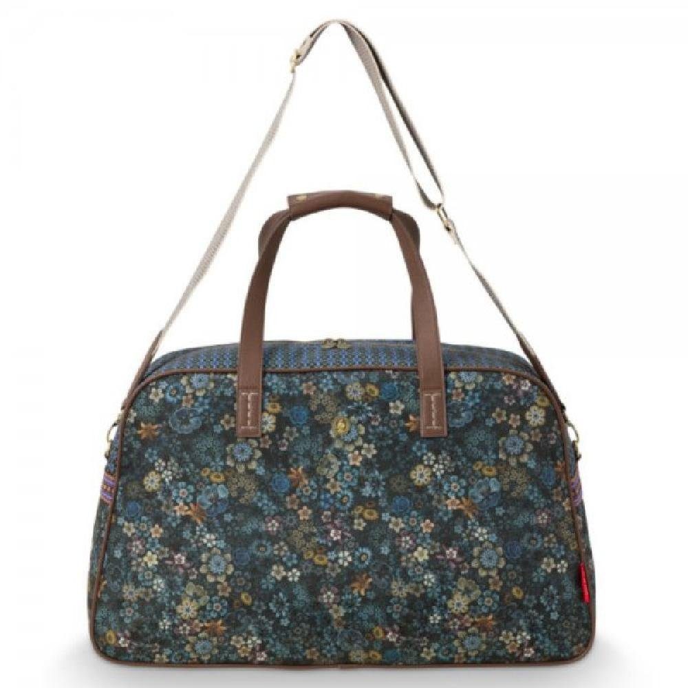 PiP Reisetasche Blau Fiori Tutti (M) Reisetasche Bag Weekend Studio i