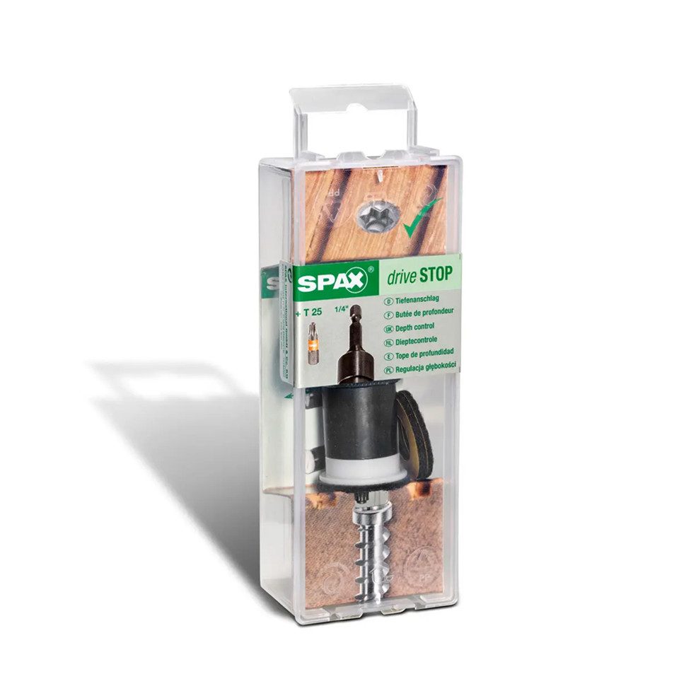 SPAX Holzbohrer SPAX Drive STOP Einschraubhülse