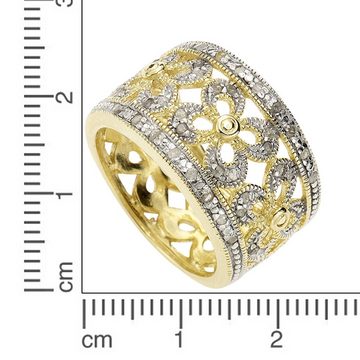 Diamonds by Ellen K. Fingerring Silber 925 Diamant 0,20ct.